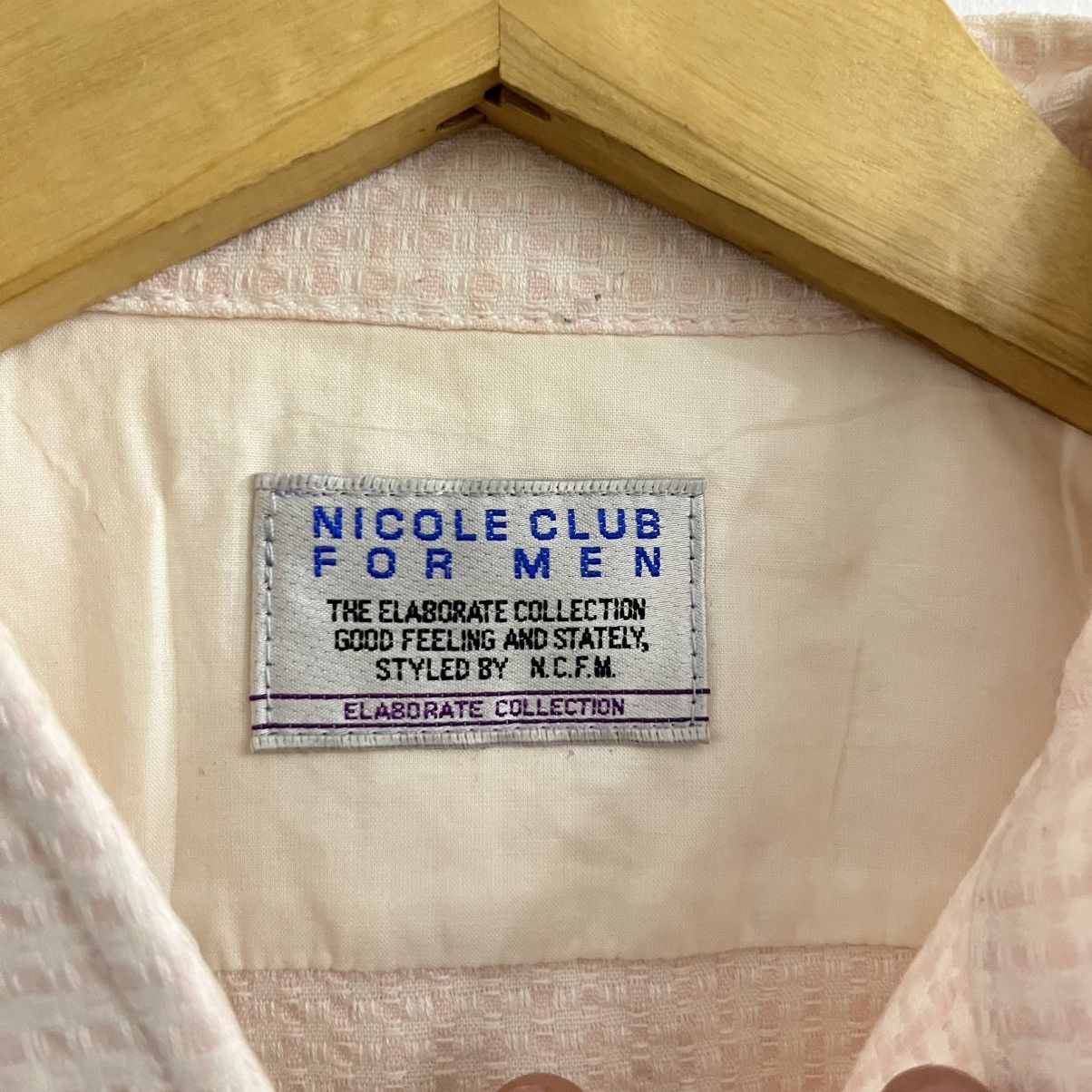 Nicole Club Nicole Club For Men Softpink Longsleeve Shirt Size US M / EU 48-50 / 2 - 4 Thumbnail