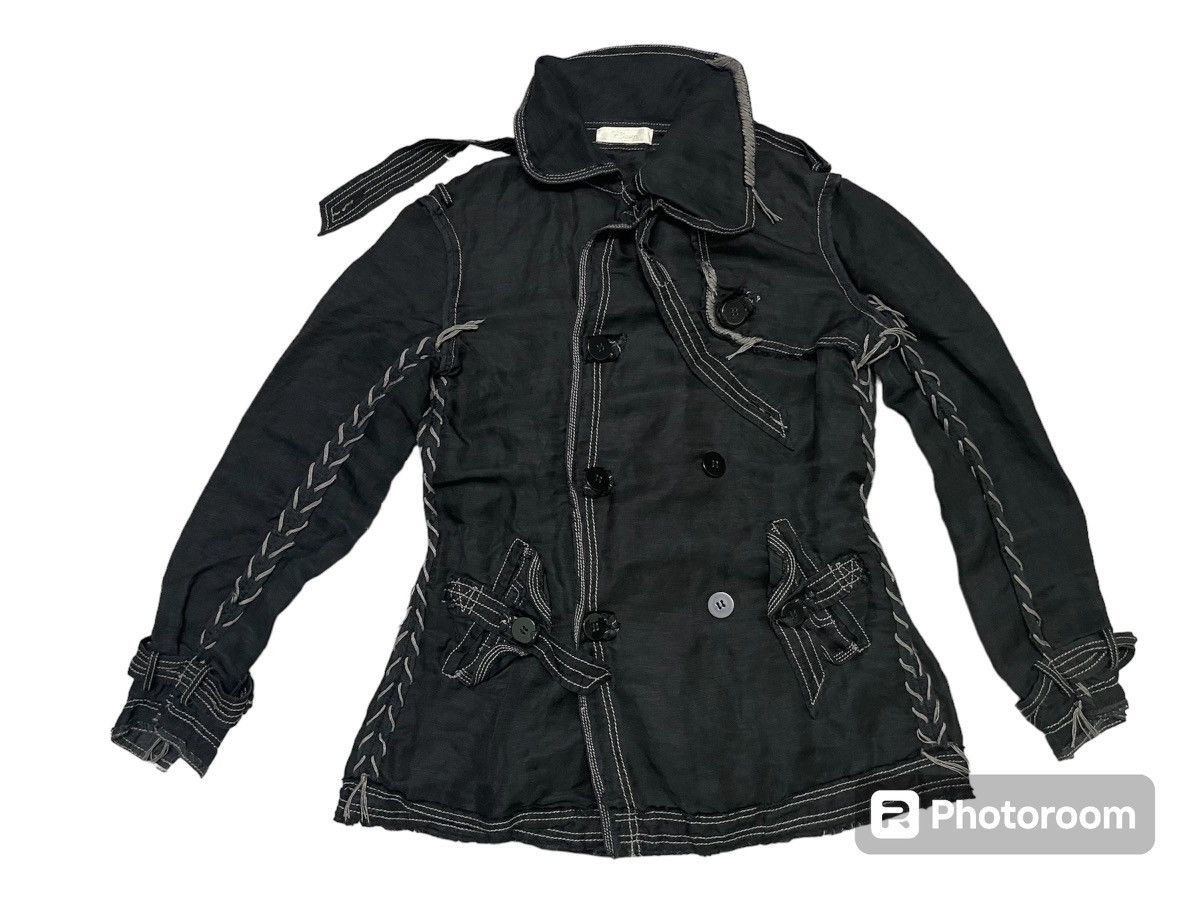 Japanese Brand 2000s IFSIXWASNINE INSPIRED DESIGN JACKET PUNK STYLE Size M / US 6-8 / IT 42-44 - 1 Thumbnail
