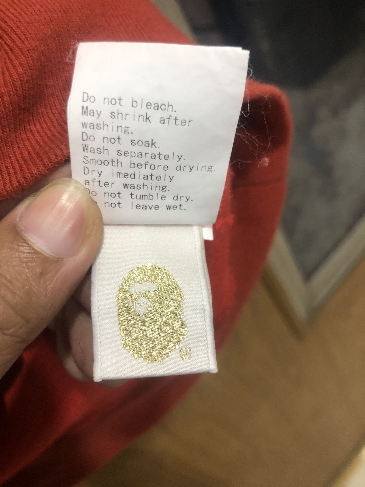 Bape Ursus Bape Thermal Pullover Hoodie Size US L / EU 52-54 / 3 - 9 Thumbnail