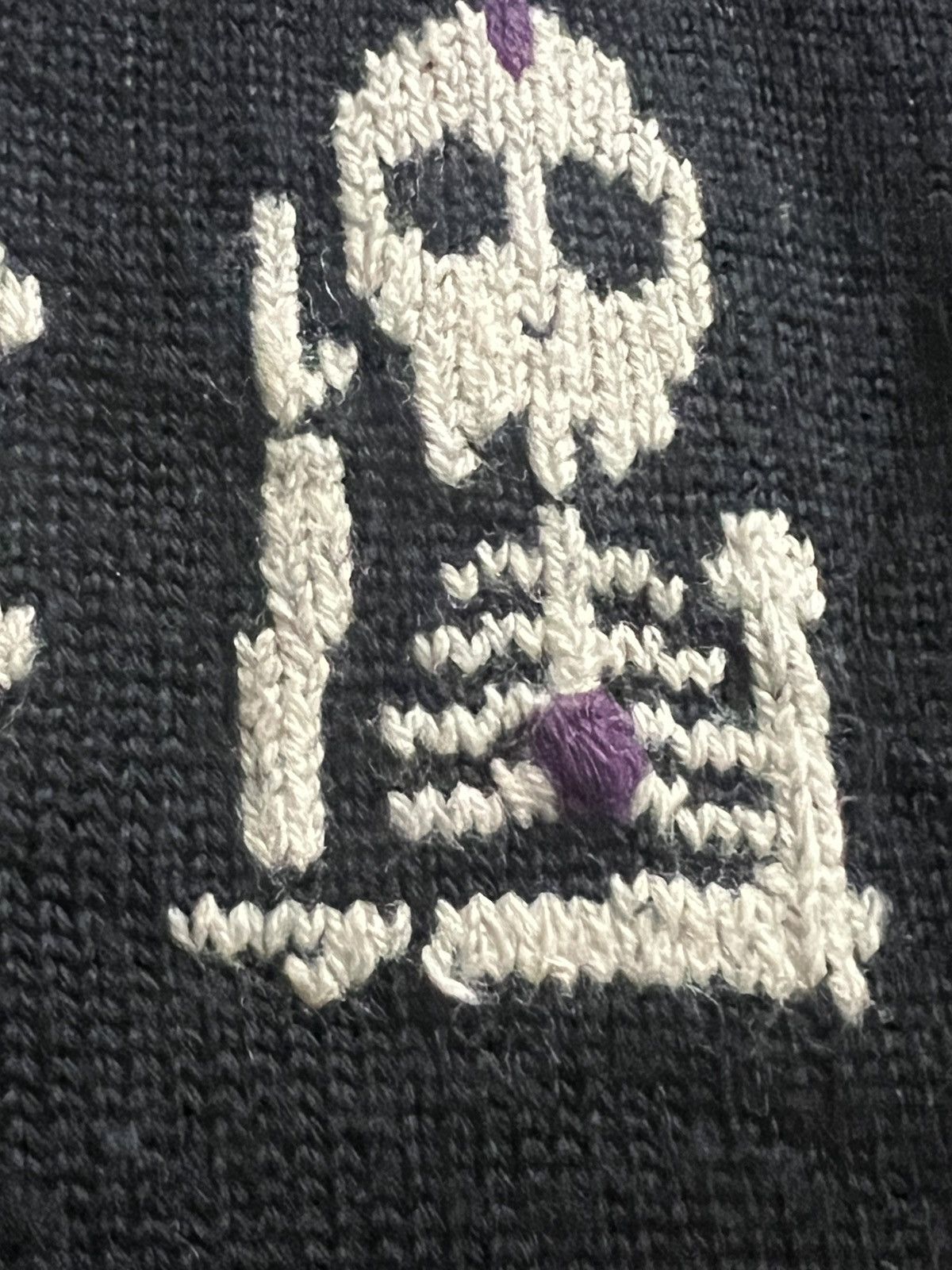 Designer × Rsvp Gallery RSVP TURTLENECK BLACK SKULL KNIT WEAR Size US S / EU 44-46 / 1 - 5 Thumbnail