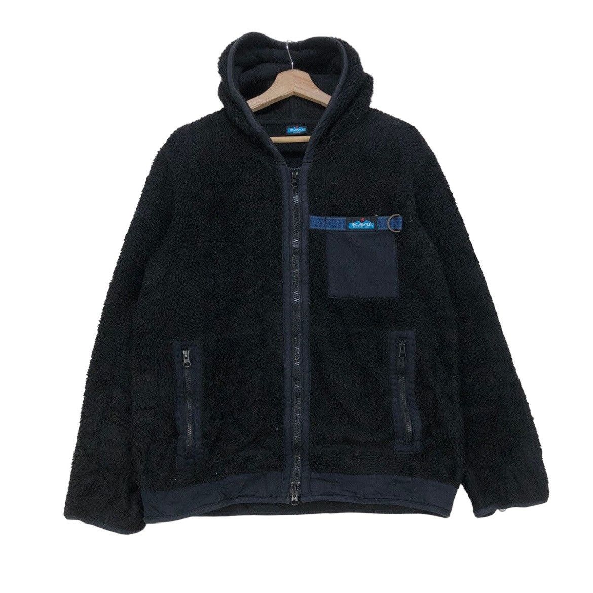 Japanese Brand × KAVU Kavu Fleece Hooded Jacket Size US M / EU 48-50 / 2 - 1 Thumbnail