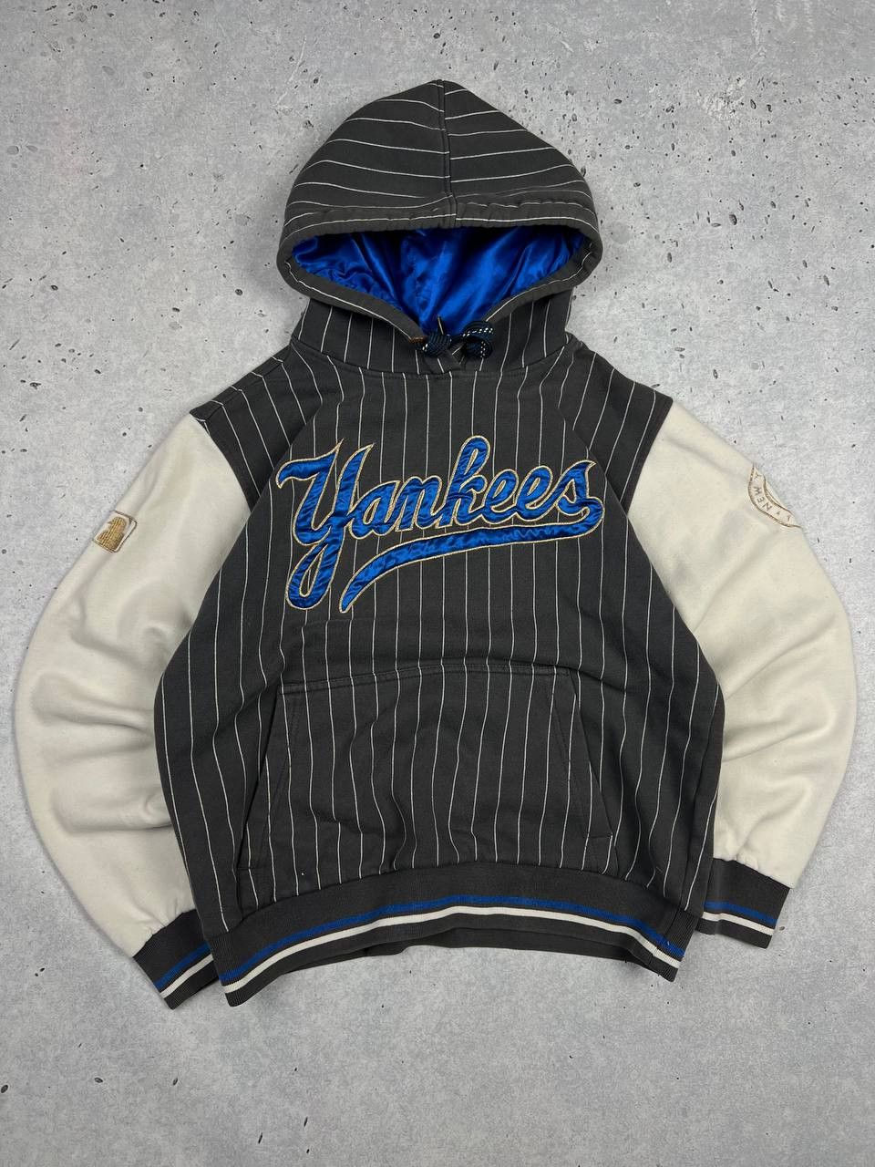 New York Yankees × Vintage Vintage New York Yankees Big Logo Oversized Hoodie Y2K USA Size US M / EU 48-50 / 2 - 1 Thumbnail