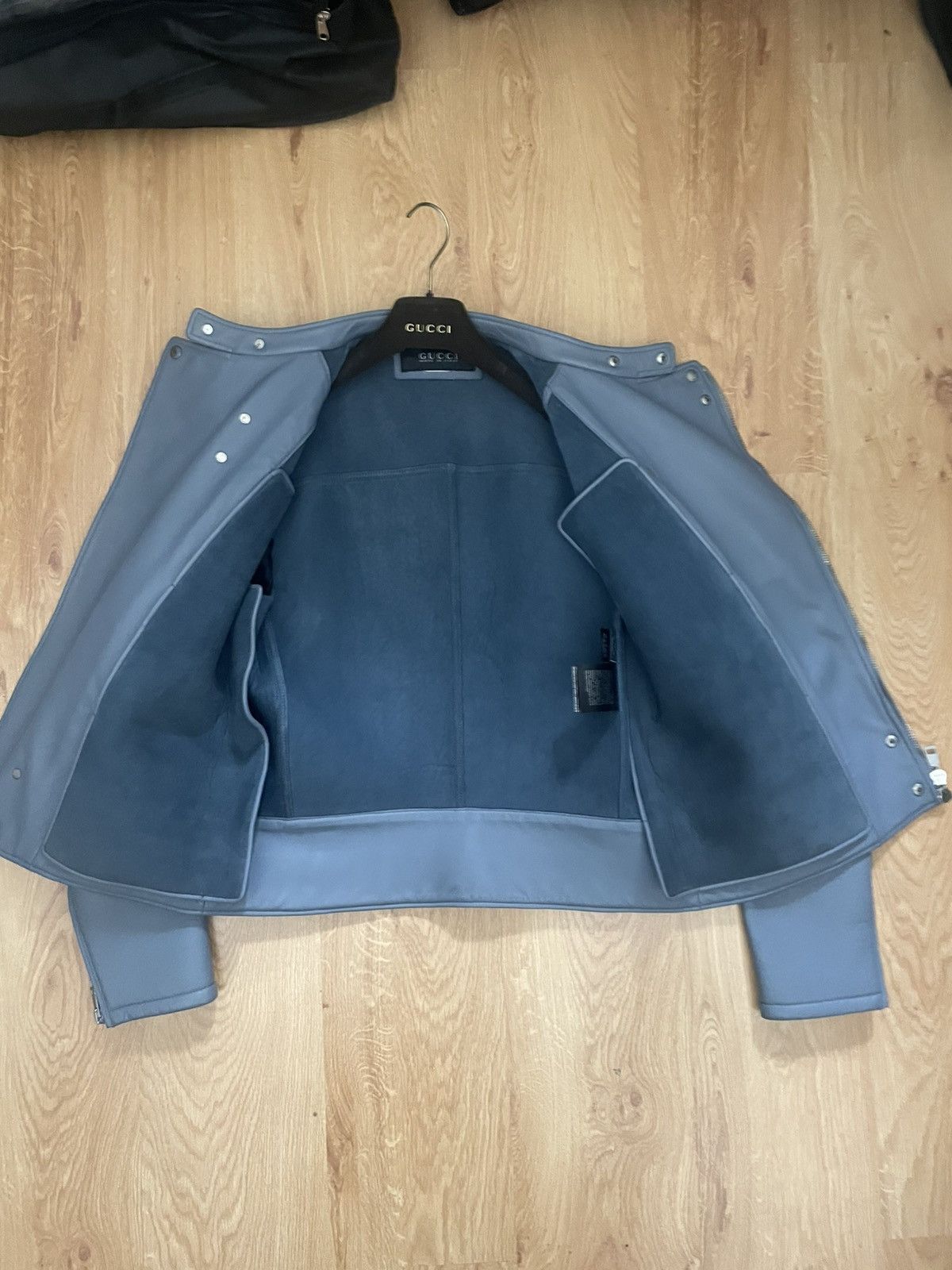 Gucci Gucci Frida Giannini FW14 Leather Biker jacket Size US M / EU 48-50 / 2 - 14 Thumbnail