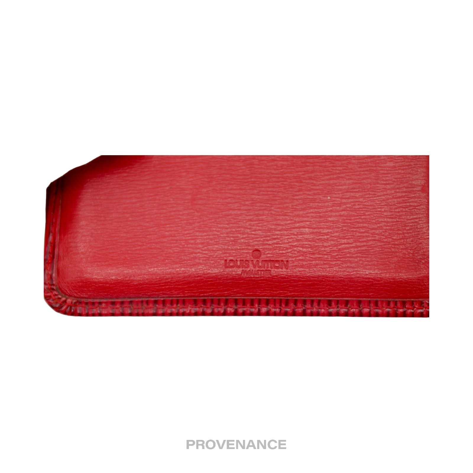 Louis Vuitton 🔴 Louis Vuitton "MALLETIER" PO Wallet - Red Epi Size ONE SIZE - 8 Thumbnail