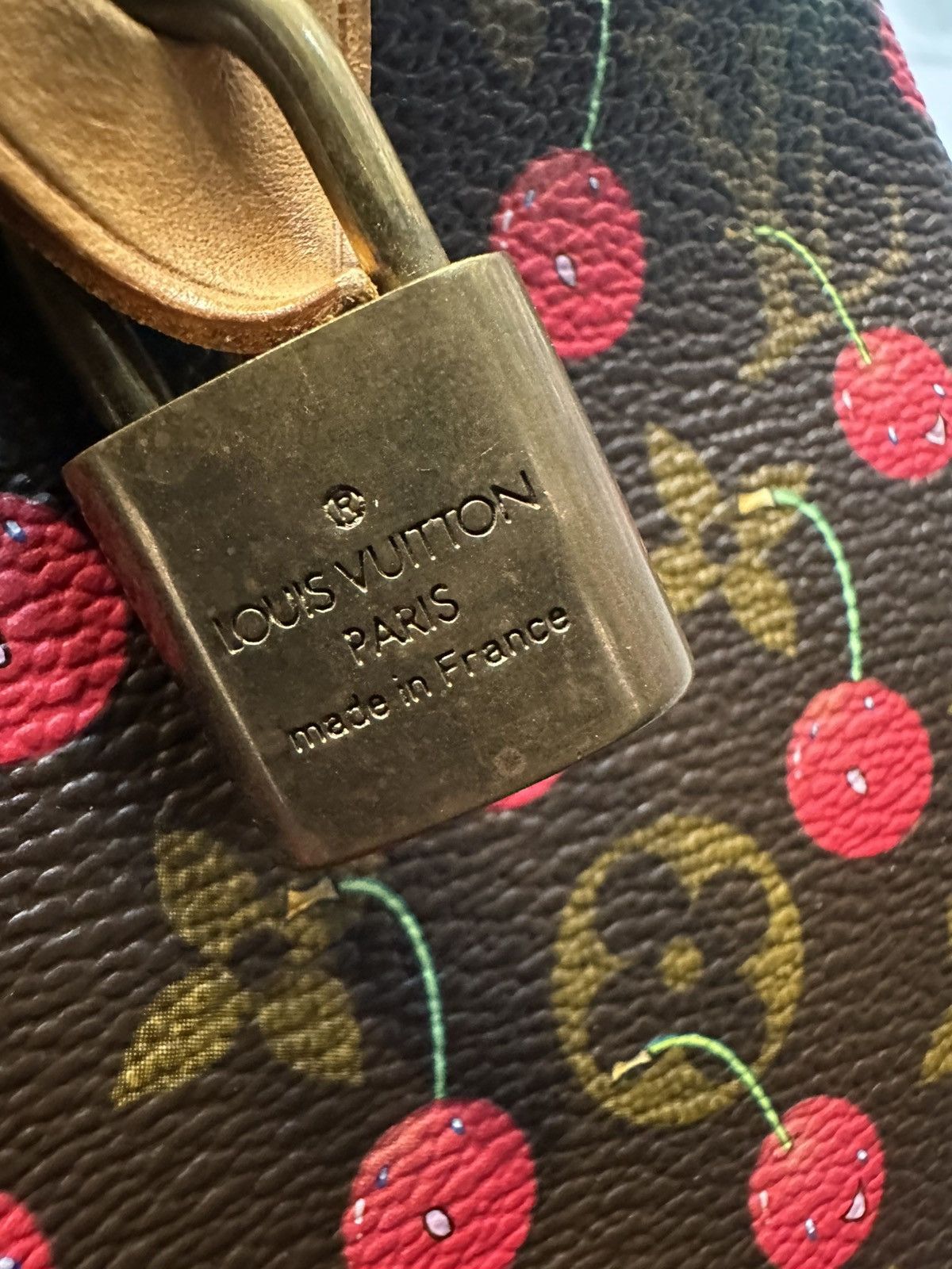 Louis Vuitton × Takashi Murakami Louis Vuitton Cherry Speedy 25 handbag Size ONE SIZE - 10 Thumbnail