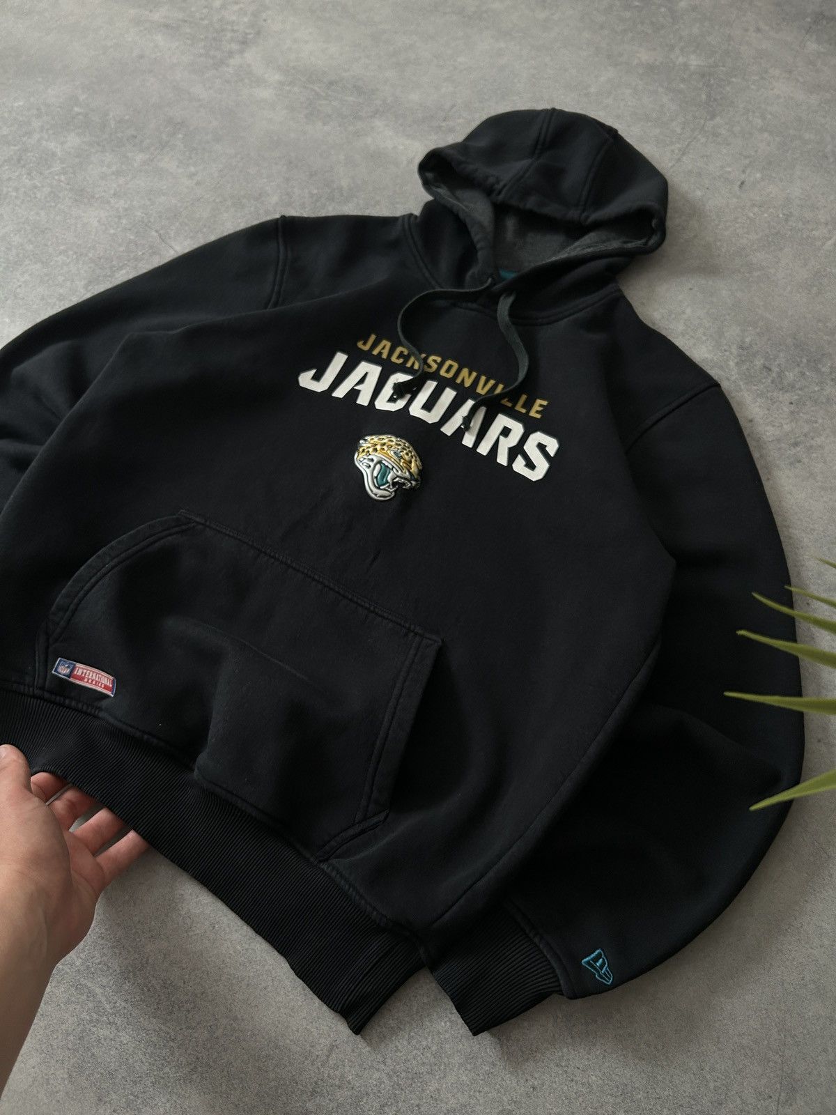 NFL Jacksonville Jaguars big logo hoodies mens black Size US L / EU 52-54 / 3 - 2 Thumbnail