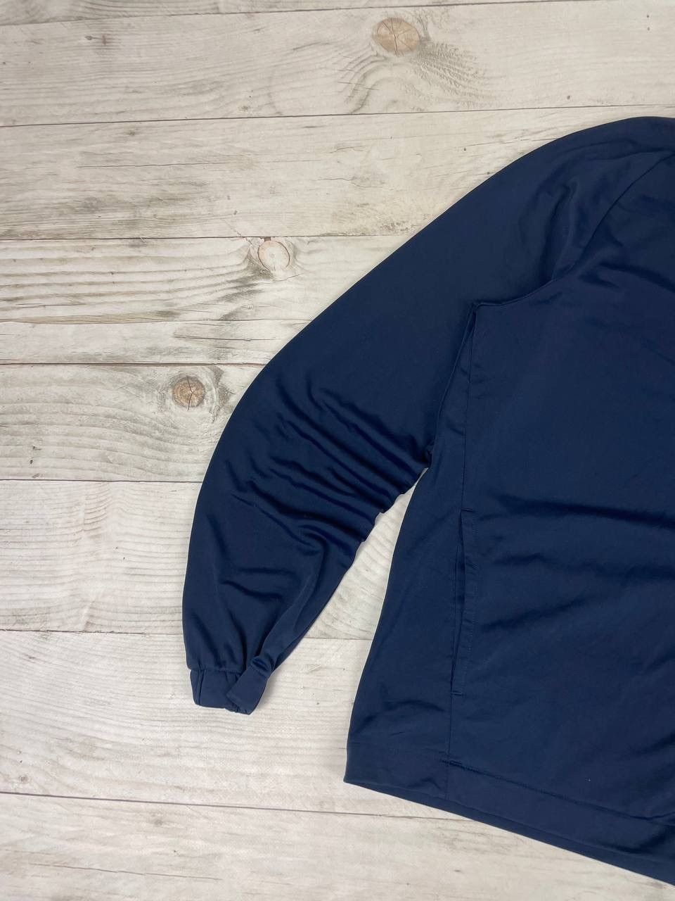 Nike Vintage Nike Track Jacket Logo Swoosh Drill Size US XL / EU 56 / 4 - 4 Thumbnail