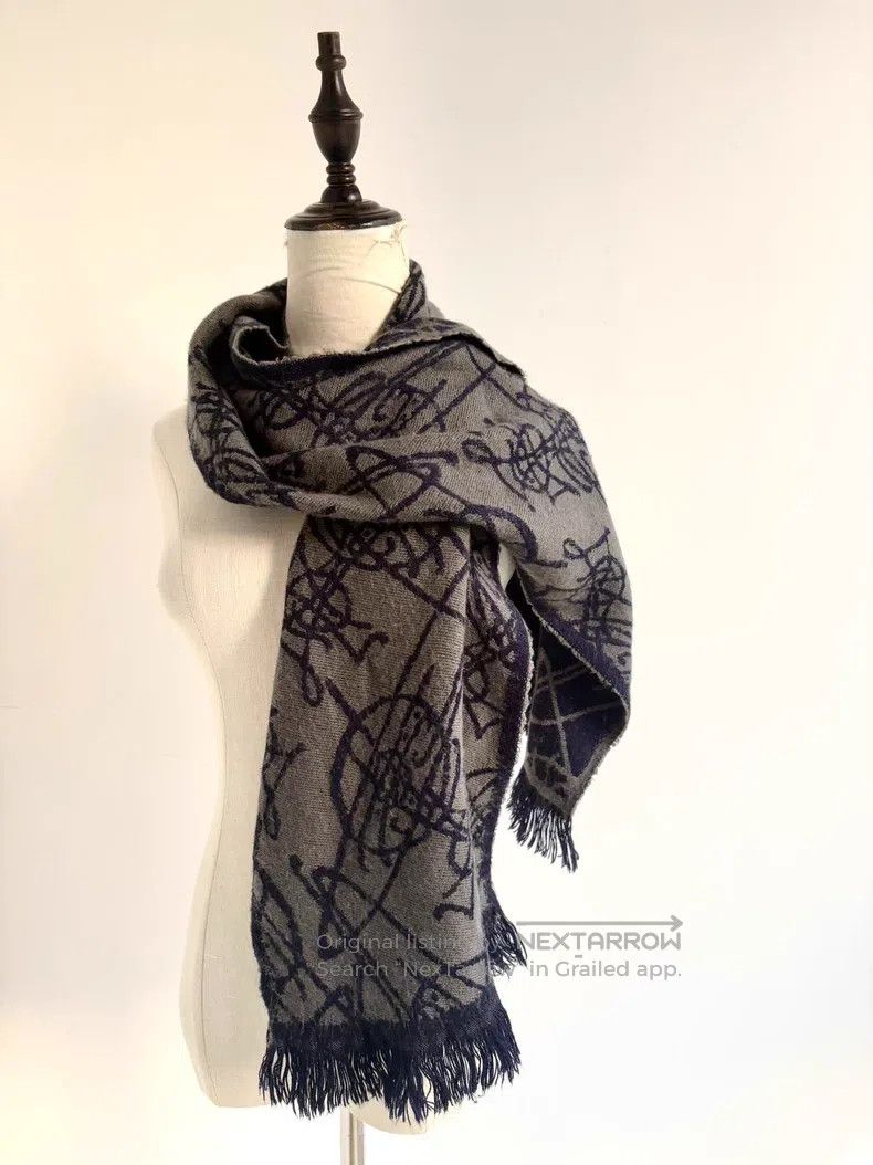 Vivienne Westwood Vivienne Westwood Vintage Indigo Gray Saturn Pattern Doubl Size ONE SIZE - 3 Thumbnail