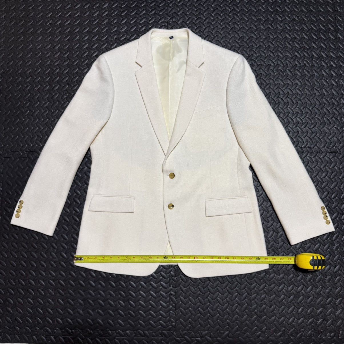 J.Crew J Crew Thompson Dinner Blazer Slim Fit Ivory Mens 46R NEW Size 46R - 7 Thumbnail