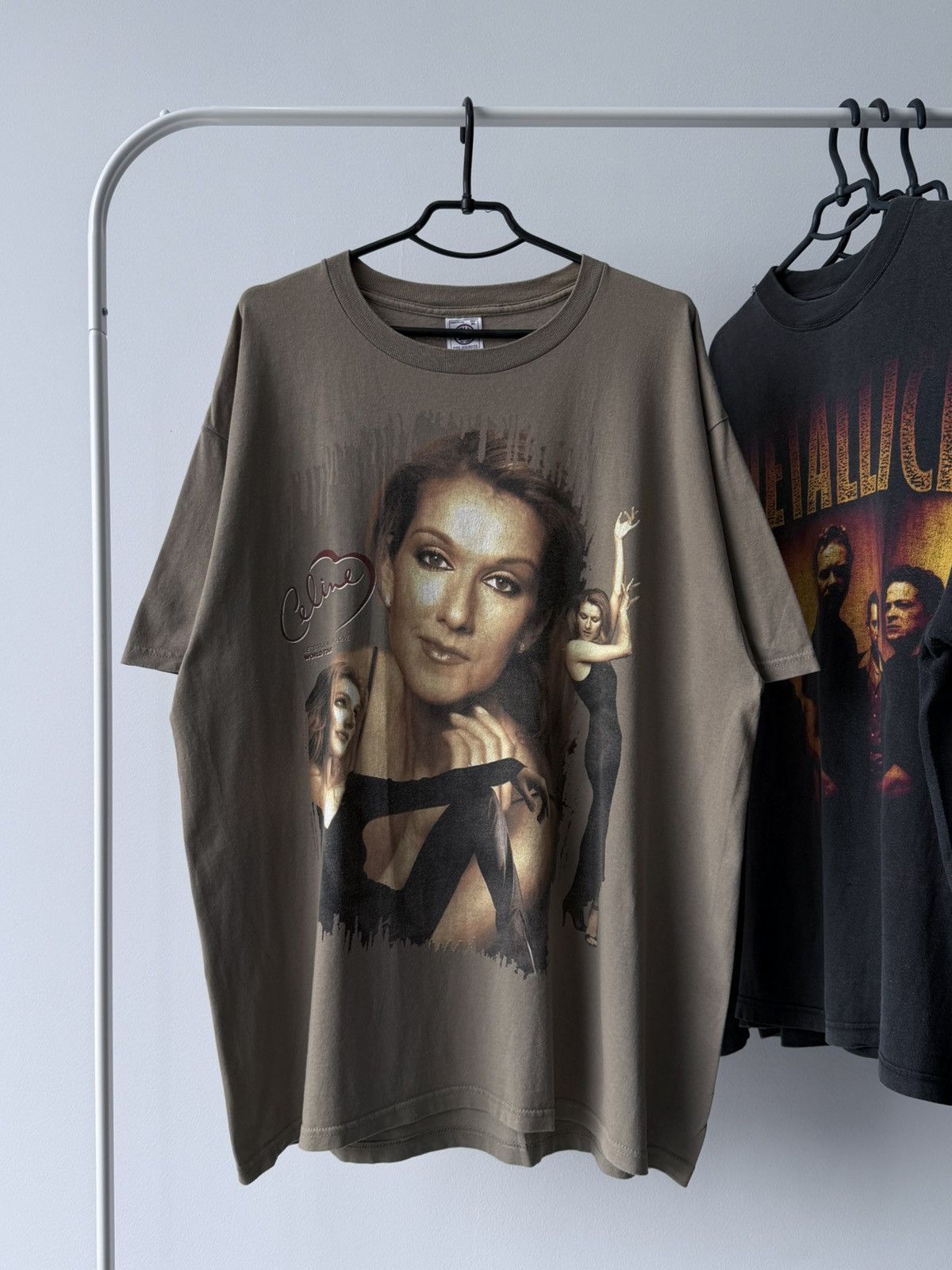 Band Tees Vintage 1999 Celine Dion Tour T-Shirt Tee Size US XL / EU 56 / 4 - 1 Thumbnail