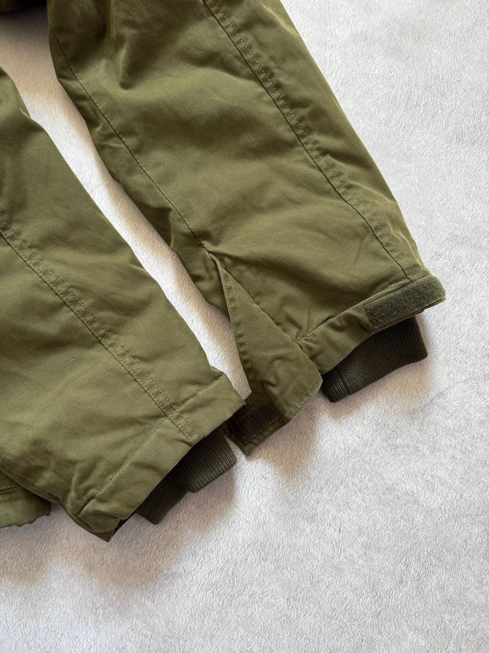 Quiksilver Vintage Quiksilver Olive Green Parka Jacket Fur Hood Size US XL / EU 56 / 4 - 10 Thumbnail