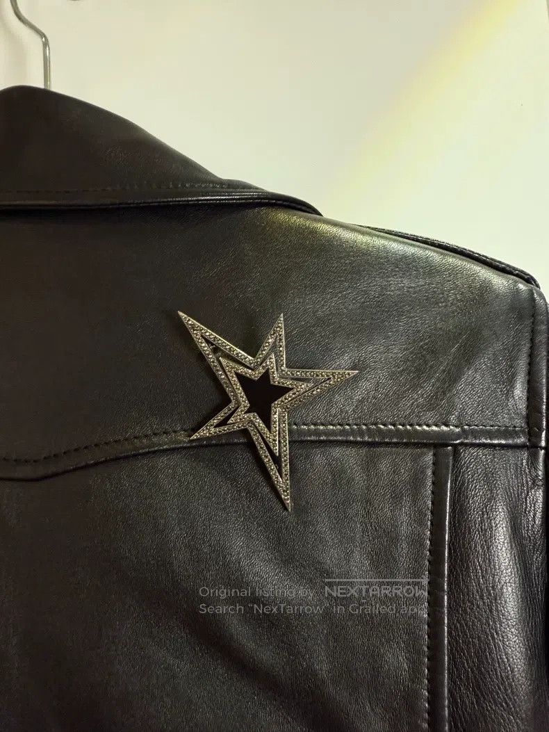 Saint Laurent Paris Saint Laurent Paris Motorcycle Leather Jacket i Size XS / US 0-2 / IT 36-38 - 5 Thumbnail