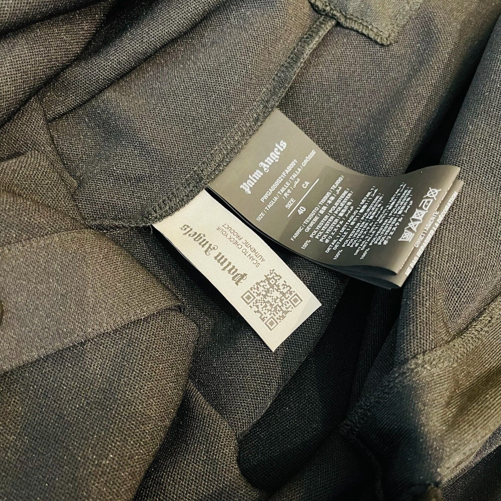 Palm Angels Palm Angels Miami Track Black Multicolor Jacket Size US L / EU 52-54 / 3 - 6 Thumbnail