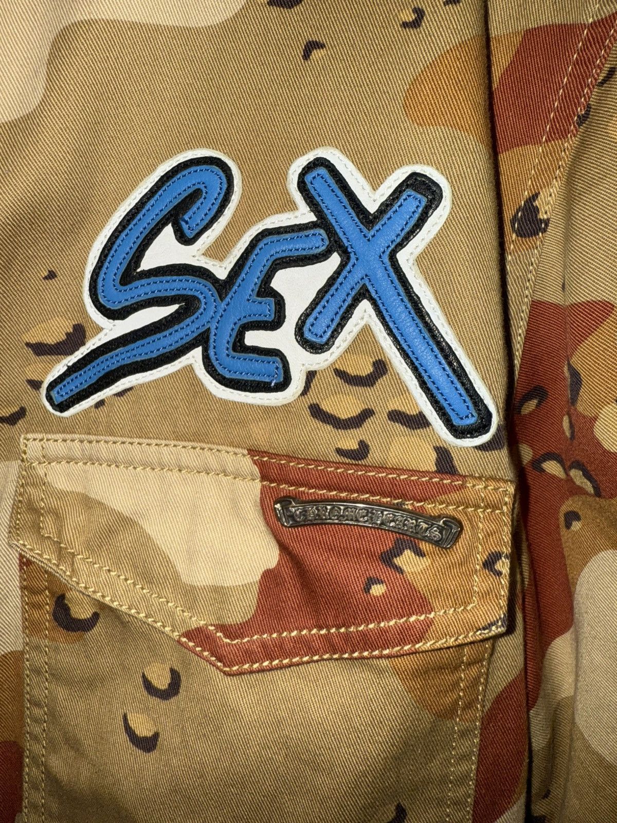 Chrome Hearts Chrome Hearts Camo Sex Records Button Up Size US M / EU 48-50 / 2 - 3 Thumbnail