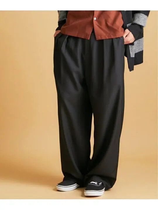 Number (N)ine Number (N)ine wid leg pleated troser pants Size US 32 / EU 48 - 1 Thumbnail