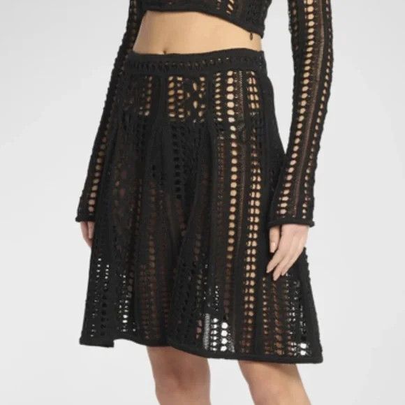 Givenchy Skirt In Crochet - NEW WITH TAGS