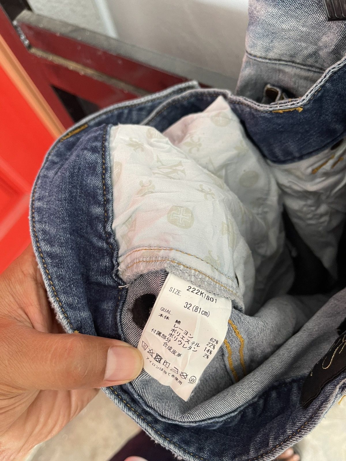 Karl Kani Distressed Repaired Karl Kani Jeans Size US 32 / EU 48 - 8 Thumbnail