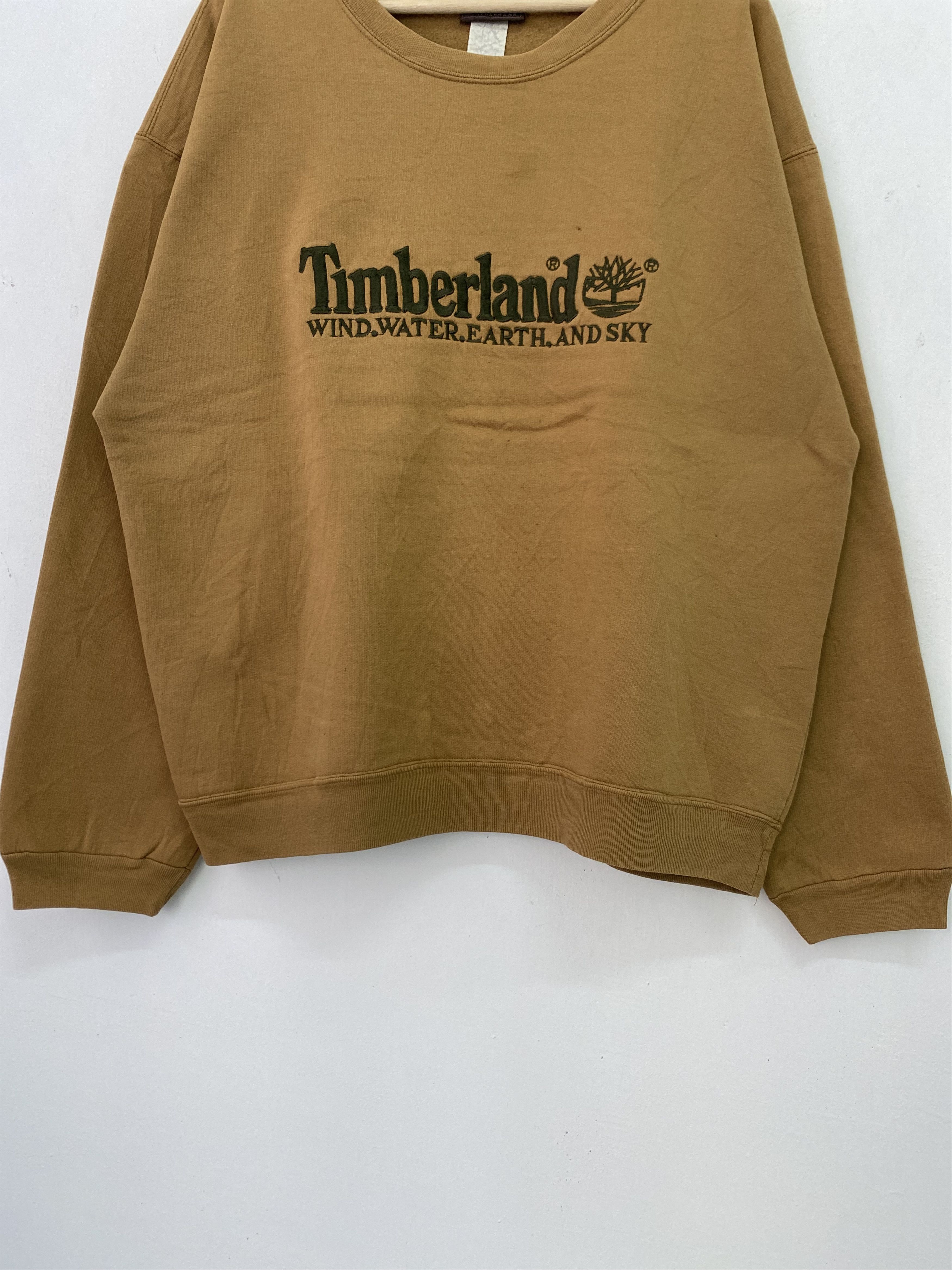Timberland × Vintage Vintage Timberland Weathergear Sweatshirt Large Timberland Size US L / EU 52-54 / 3 - 4 Thumbnail