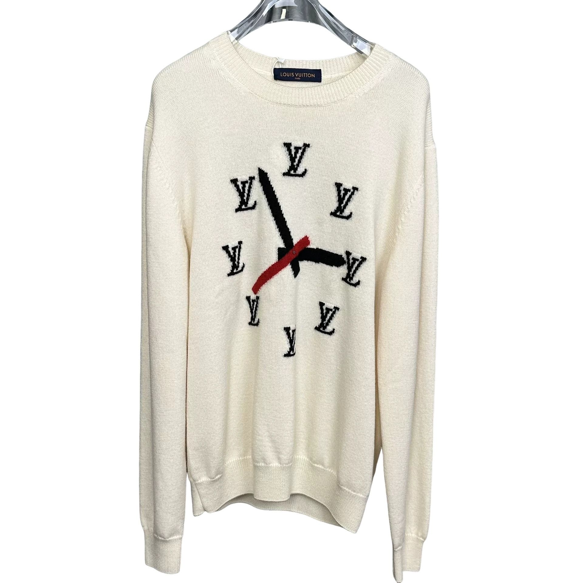 Louis Vuitton Louis Vuitton Clock Graphic Sweater XL Size US XL / EU 56 / 4 - 1 Thumbnail