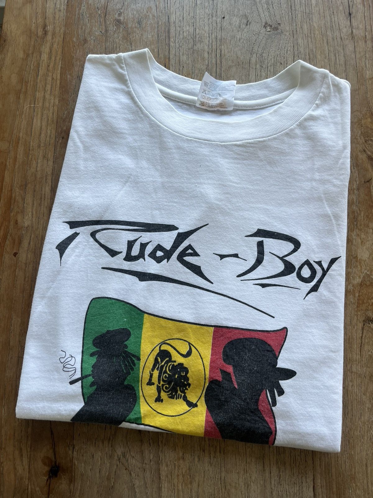 Bob Marley × Vintage Vintage Rude-Boy Rasta Collection Jamaica 1996’s Tshirt Size US L / EU 52-54 / 3 - 1 Thumbnail