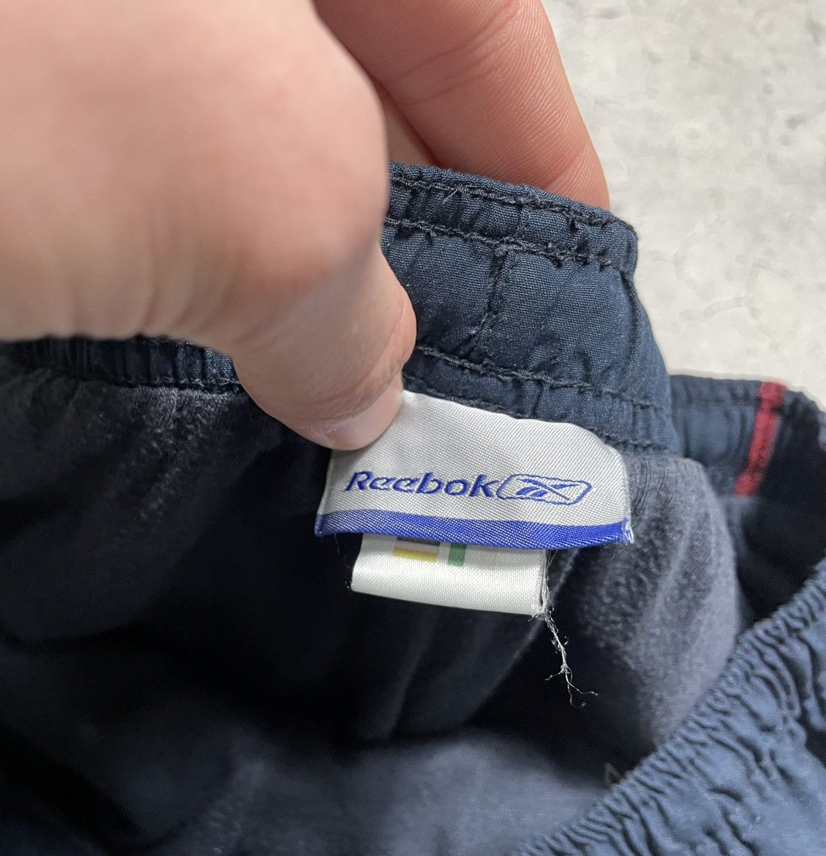 Reebok × Vintage Reebok Big Logo Vintage Nylon Pants Y2K Baggy Size US 34 / EU 50 - 6 Thumbnail