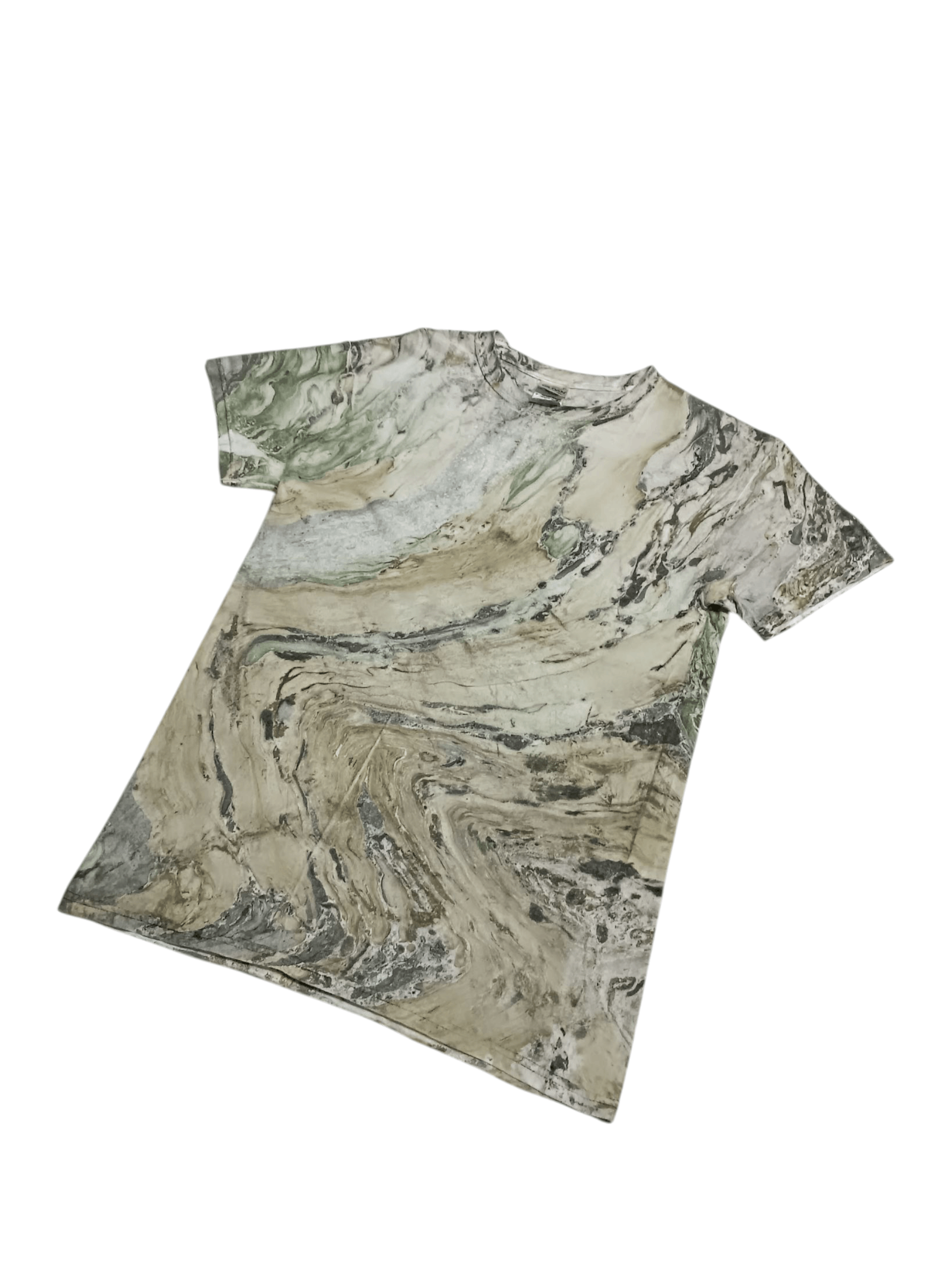 Vintage Vintage Beautiful Motif Marble T-shirt Size US M / EU 48-50 / 2 - 3 Thumbnail