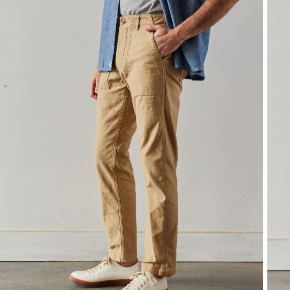 Gap Mens GAP 100% Cotton Slim Fatigue Pant 28 Size US 28 / EU 44 - 13 Thumbnail