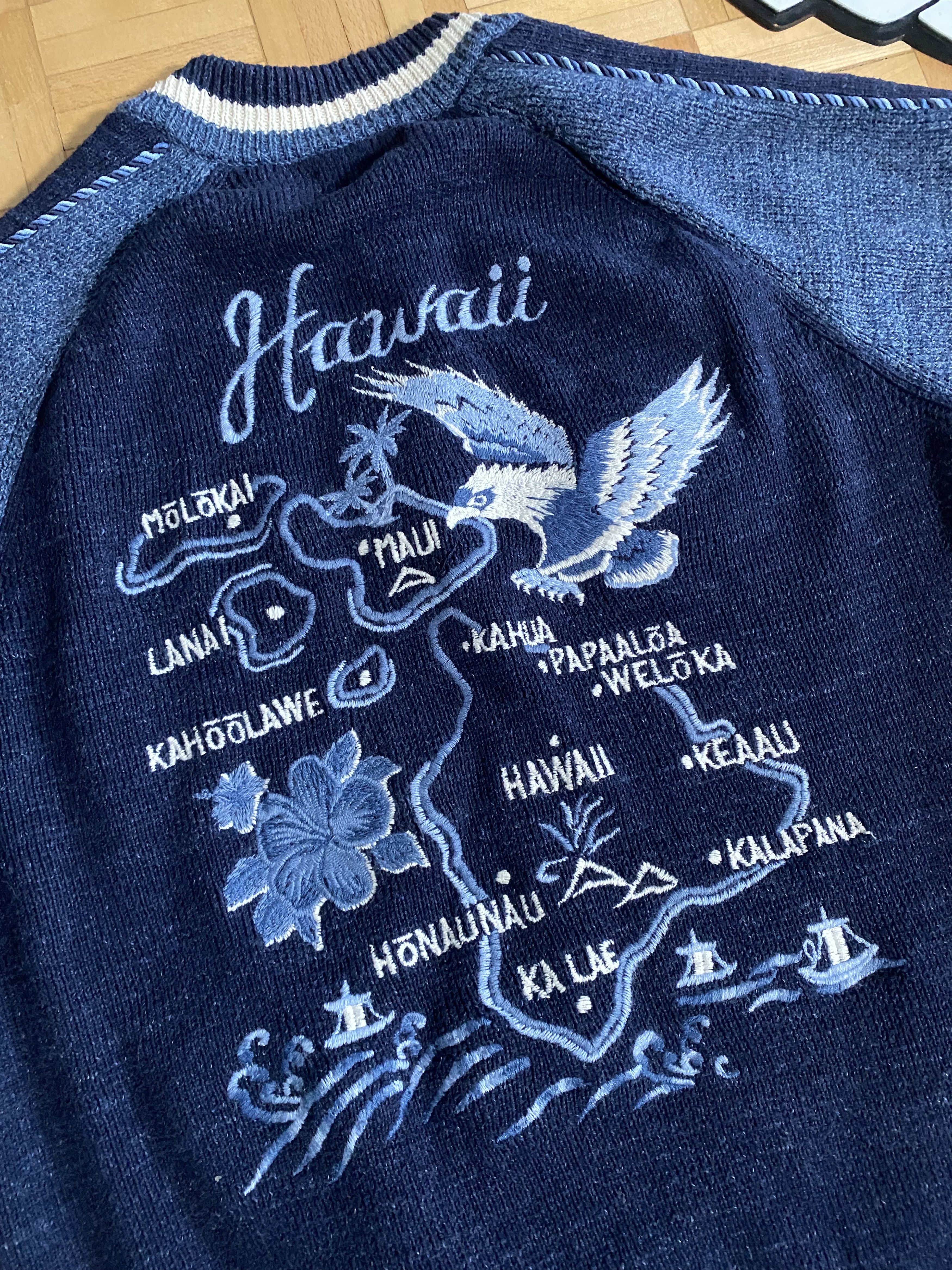 Japanese Brand Polo Ralph Lauren Hawaii sweater cardigan Size US L / EU 52-54 / 3 - 3 Thumbnail