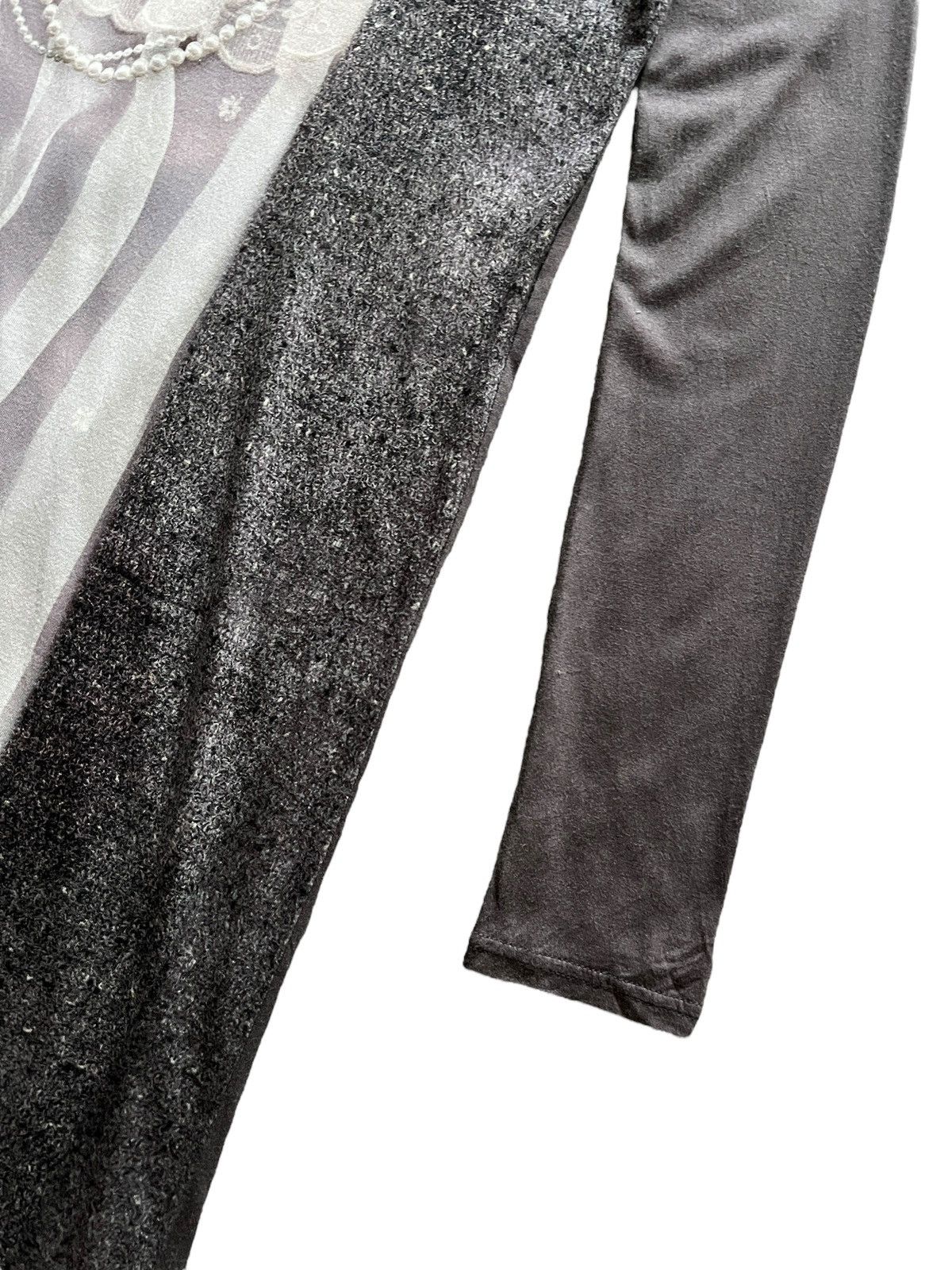 Limi Feu 1990s Limi Feu Trompe-l'œil Midi Dress Yohji Yamamoto Size S / US 4 / IT 40 - 5 Thumbnail