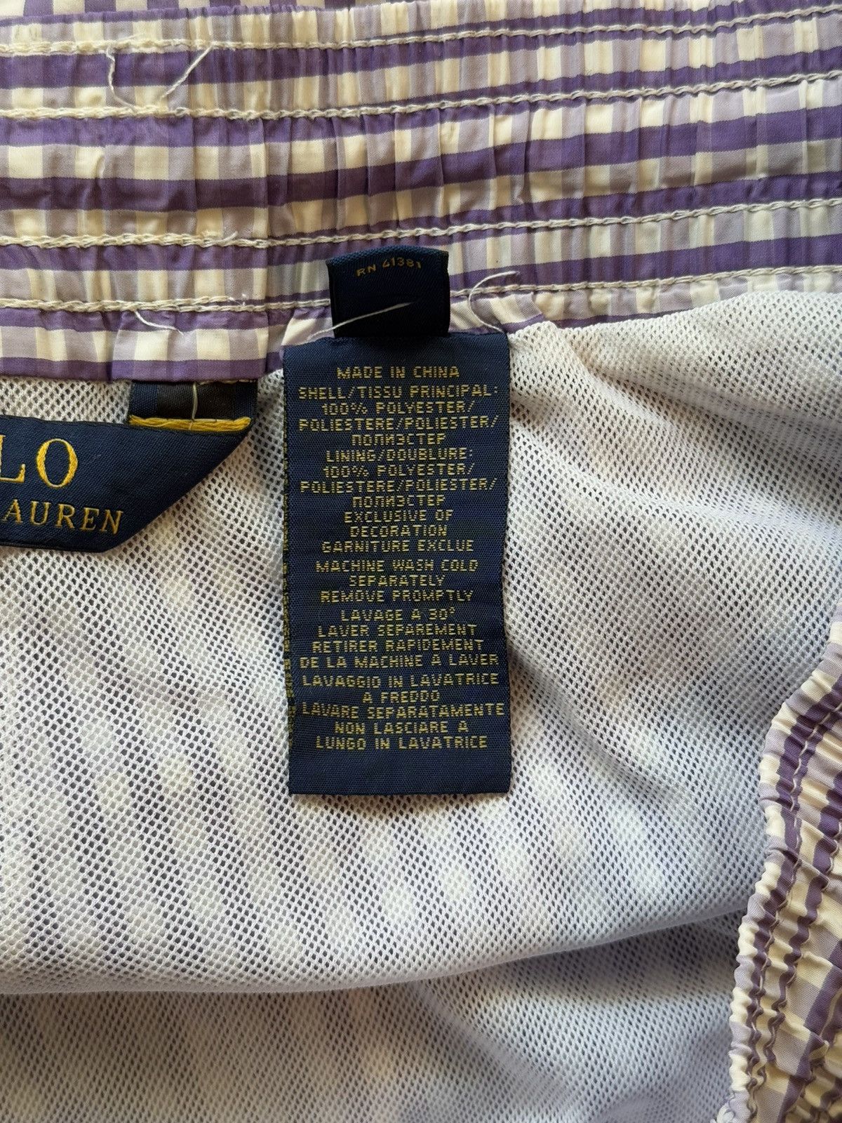 Polo Ralph Lauren × Ralph Lauren Polo Ralph Lauren checkered swim shorts Size US 32 / EU 48 - 8 Thumbnail