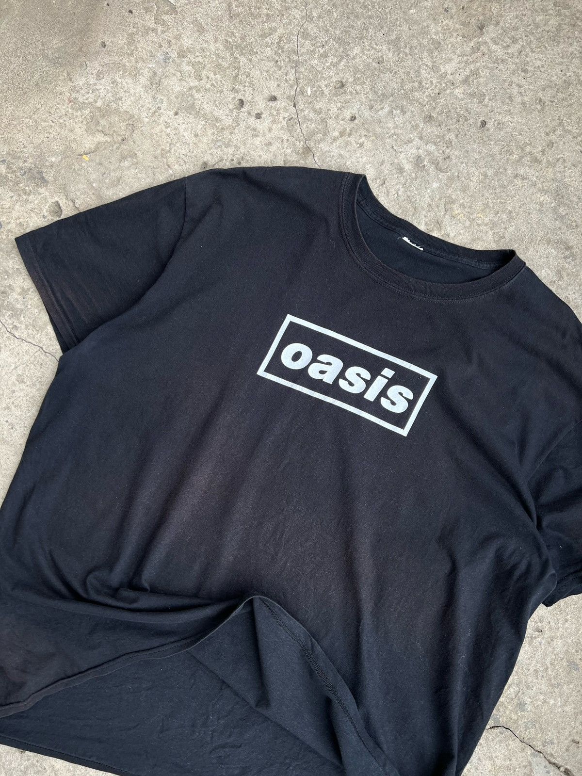 Band Tees Vintage Oasis faded tee Definitely Maybe T Shirt Radiohead Size US XXL / EU 58 / 5 - 4 Thumbnail