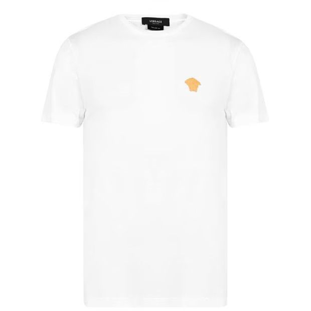 Versace o1g2r1mq0824 Small Medusa T-Shirts in White Size US M / EU 48-50 / 2 - 1 Thumbnail
