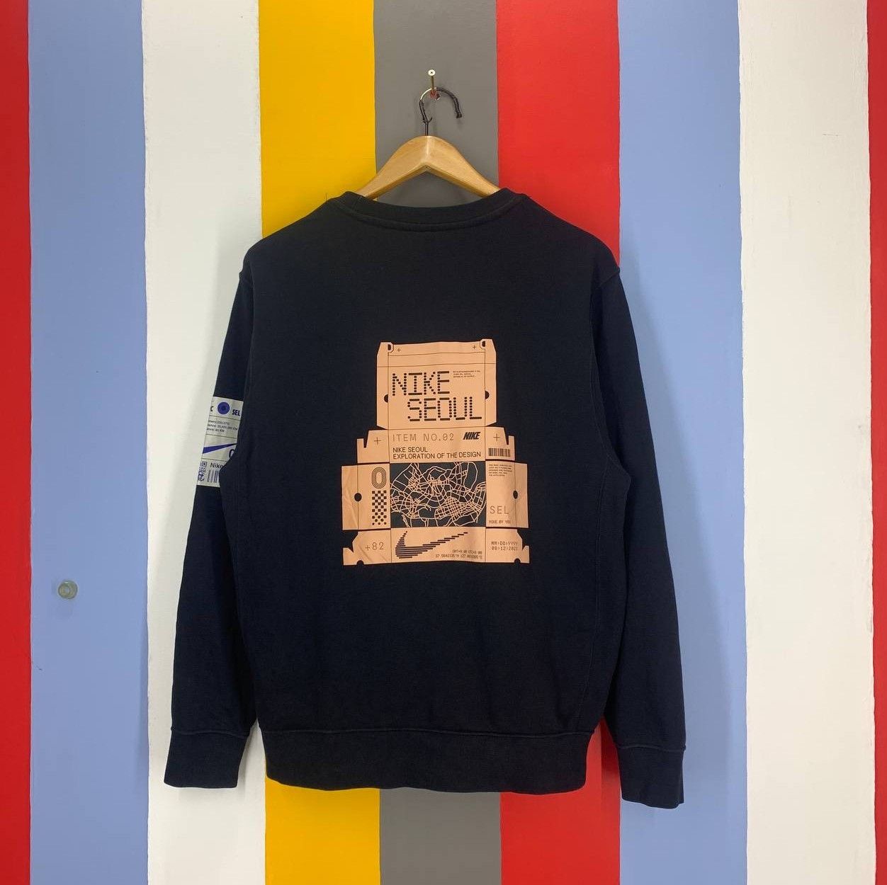 Nike NIKE SEOUL Crew Neck Sweatshirt #2530/O Size US M / EU 48-50 / 2 - 1 Thumbnail
