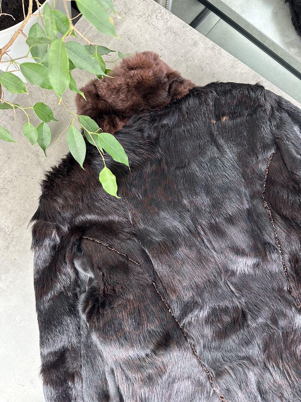 Japanese Brand Vintage Fur Jacket Size M / US 6-8 / IT 42-44 - 11 Thumbnail