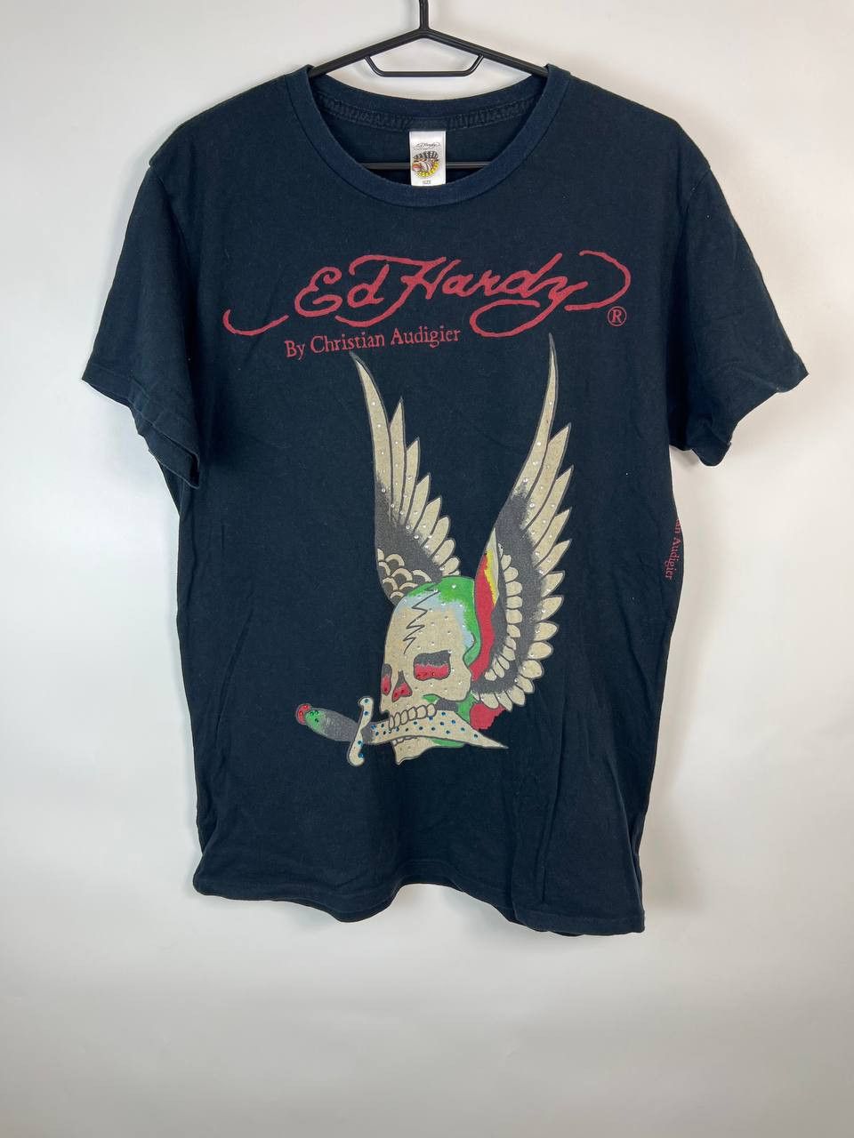 Ed Hardy VTG Ed Hardy Mens Black T-Shirt Size L Don Ed Hardy Size US L / EU 52-54 / 3 - 1 Thumbnail