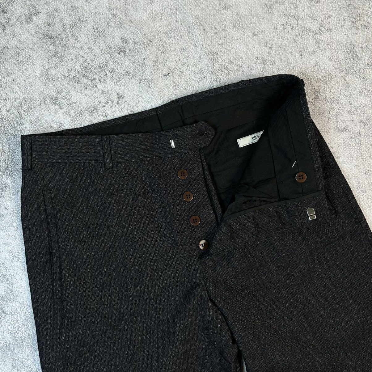 Prada Prada Classic Wool Superfine Dress Pants Size 32" / US 10 / IT 46 - 5 Thumbnail