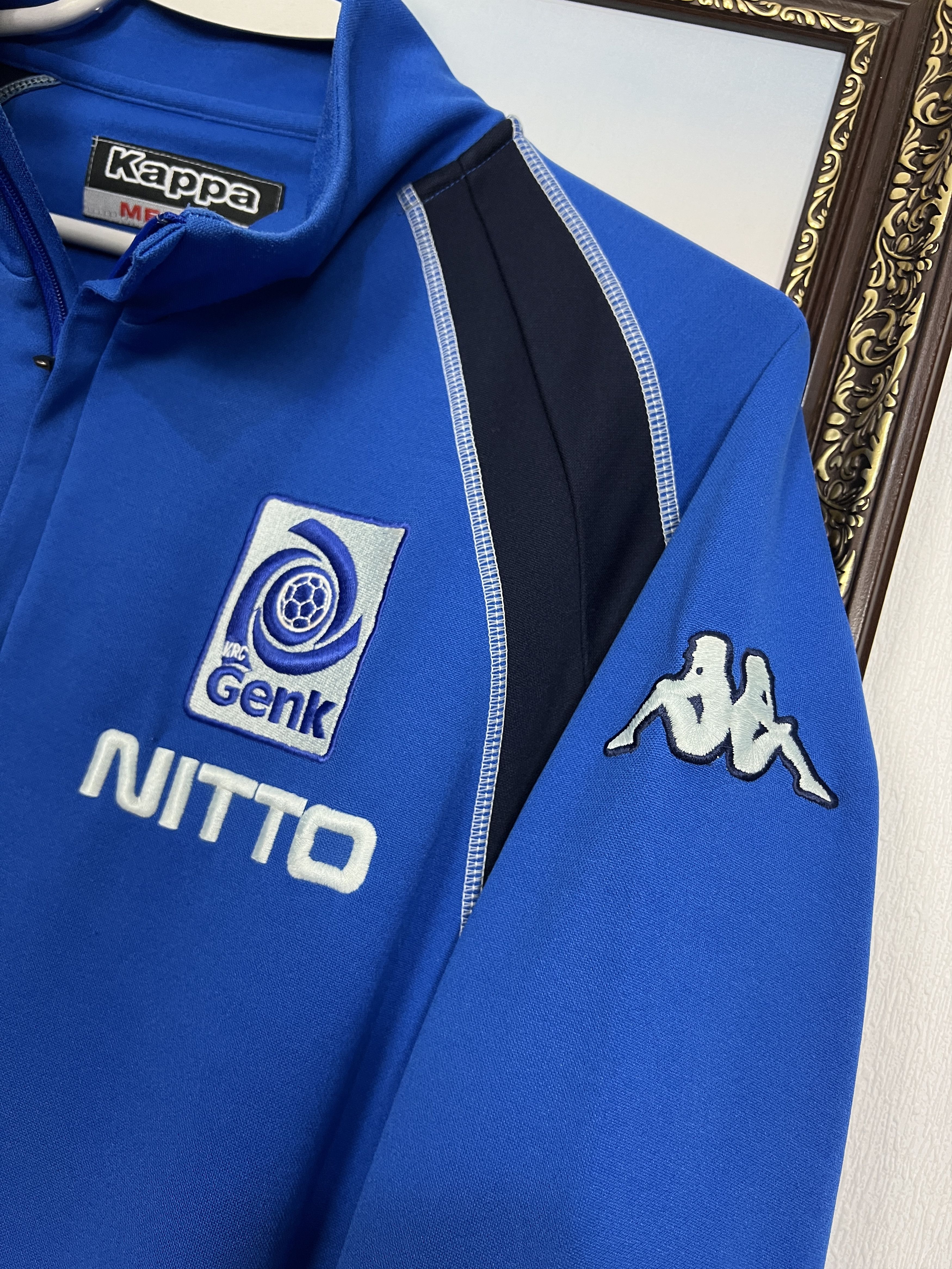 Kappa Vintage Genk Football Train Jacket Soccer Track Top Rare Size US M / EU 48-50 / 2 - 4 Thumbnail