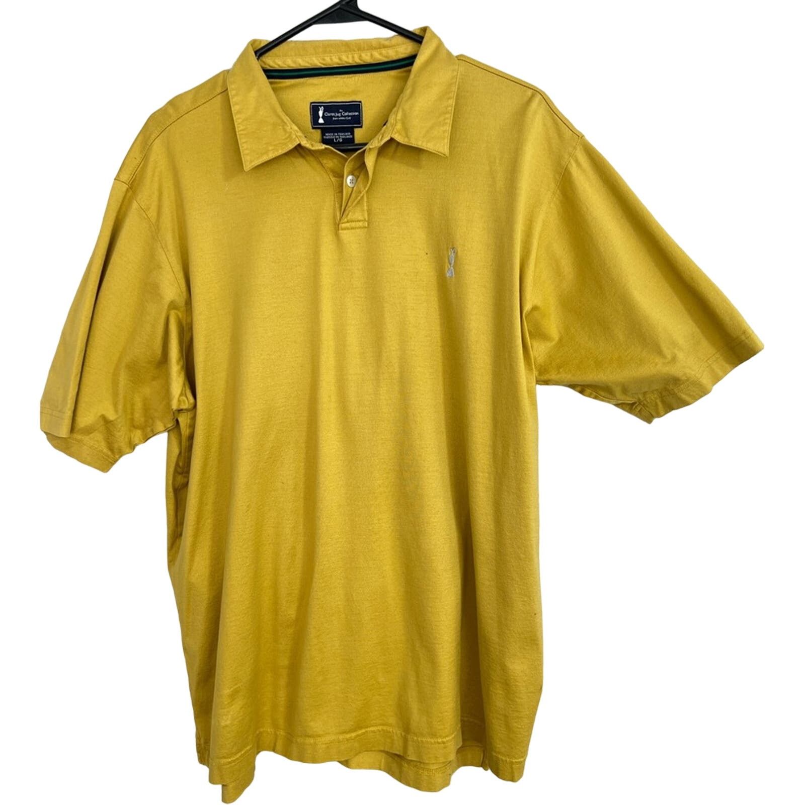 Adidas Adidas Golf Claret Jug Collection Polo Shirt Large Mustard Size US L / EU 52-54 / 3 - 1 Thumbnail