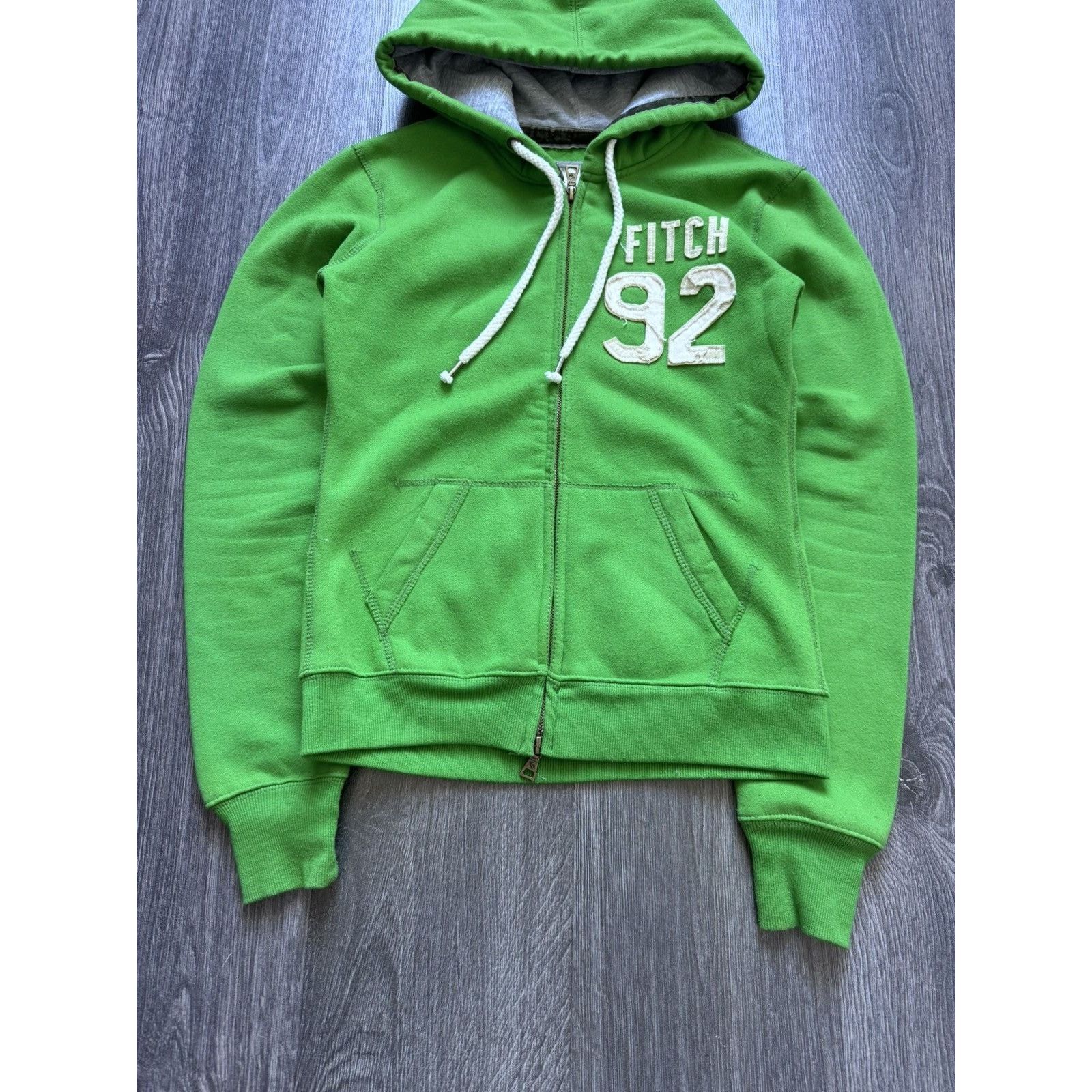 Abercrombie & Fitch Y2K Abercrombie & Fitch Fur If6wa9 Lgb style zip hoodie Size S / US 4 / IT 40 - 2 Thumbnail
