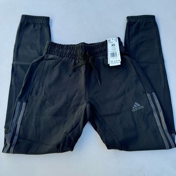 Adidas NWT ADIDAS YO PANTS AERORRADY TAPERED LEG FULL LENGTH BLACK Size US 26 / EU 42 - 3 Thumbnail