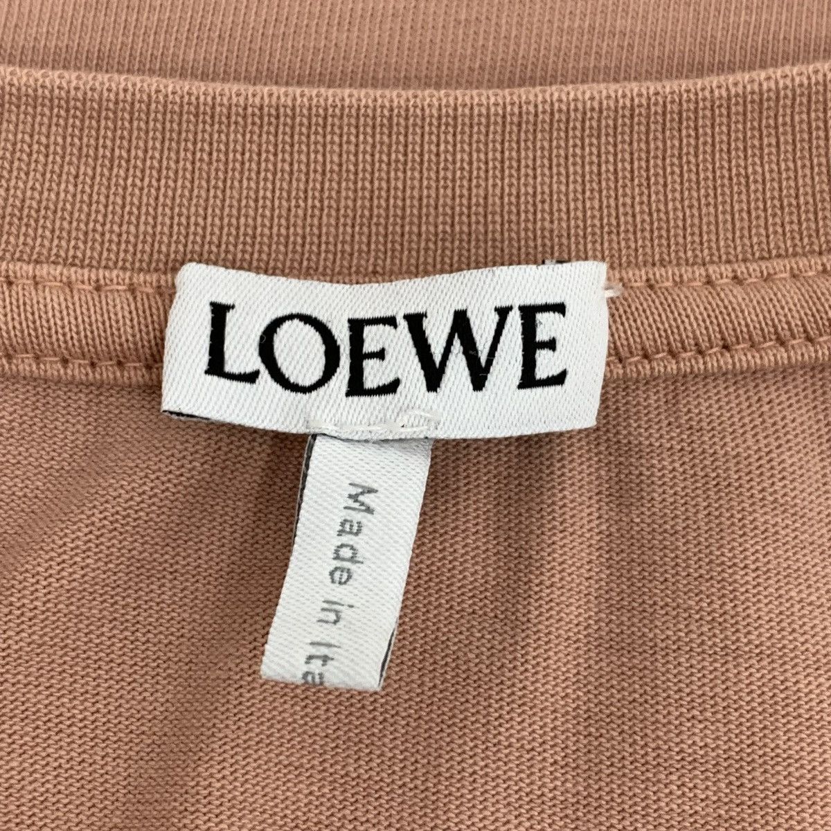 Loewe Loewe Pink Logo Embroidered Short Sleeve T-shirt K26WX Size XS / US 0-2 / IT 36-38 - 5 Thumbnail