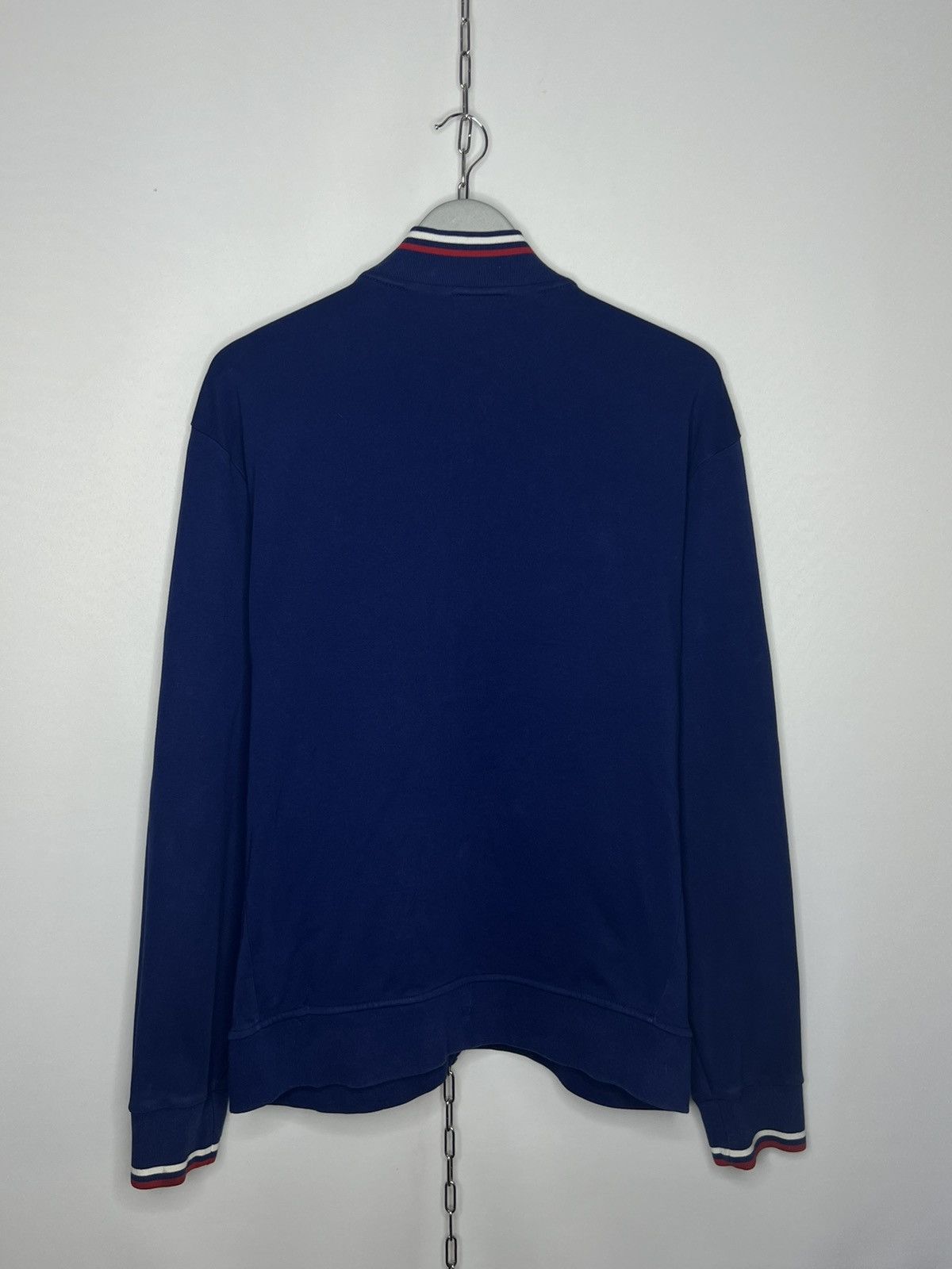 Polo Ralph Lauren × Vintage 🔥Polo Ralph Lauren Royal Blue Full Zip Sweat Jacket Luxury🔥 Size US XL / EU 56 / 4 - 3 Thumbnail