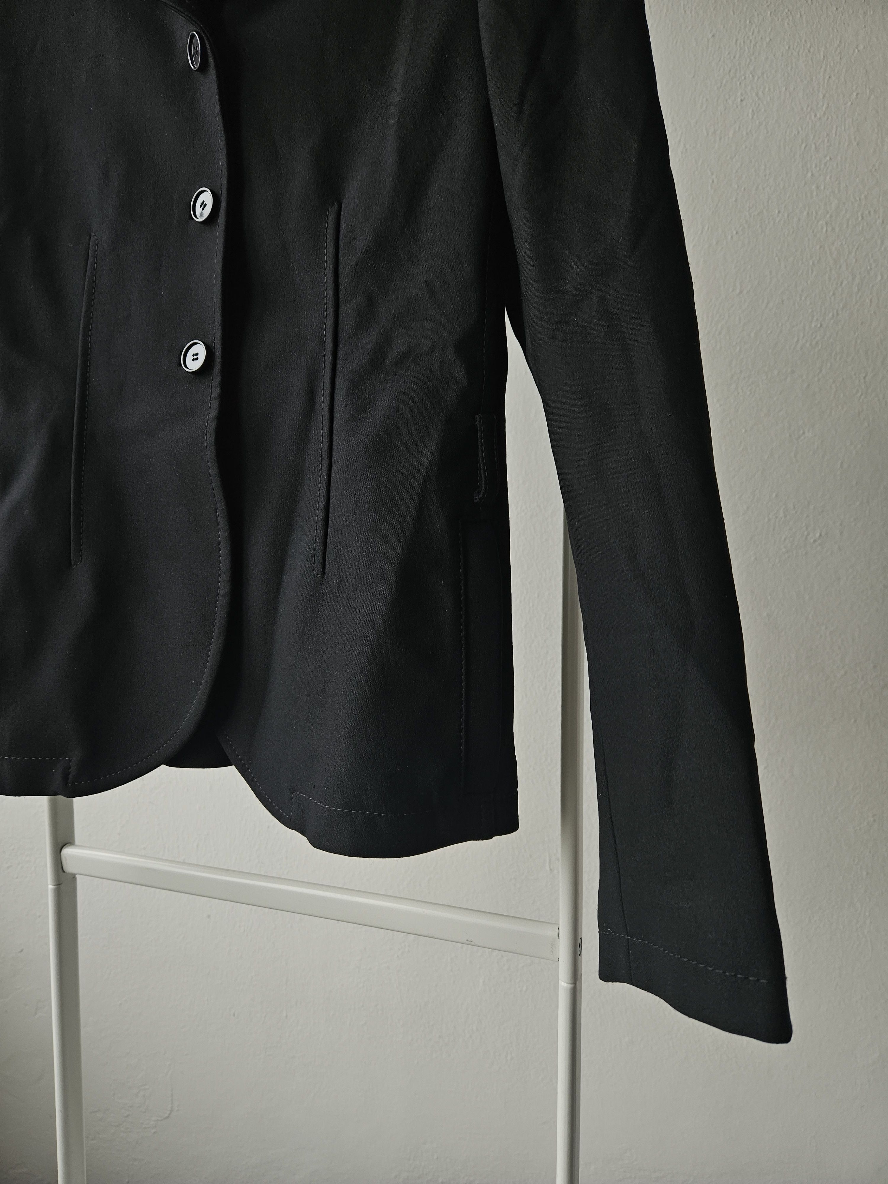 Prada Archive 90s prada nylon blazer jacket with padded shoulders Size S / US 4 / IT 40 - 6 Thumbnail