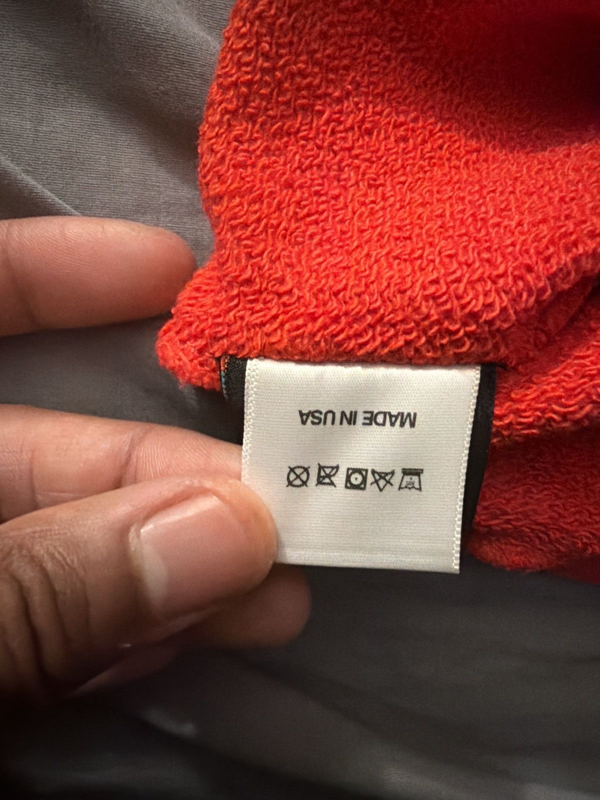 DENIM TEARS Denim Tears Red Hooded Pullover Size XL NEW WITH TAGS Size US XL / EU 56 / 4 - 8 Thumbnail
