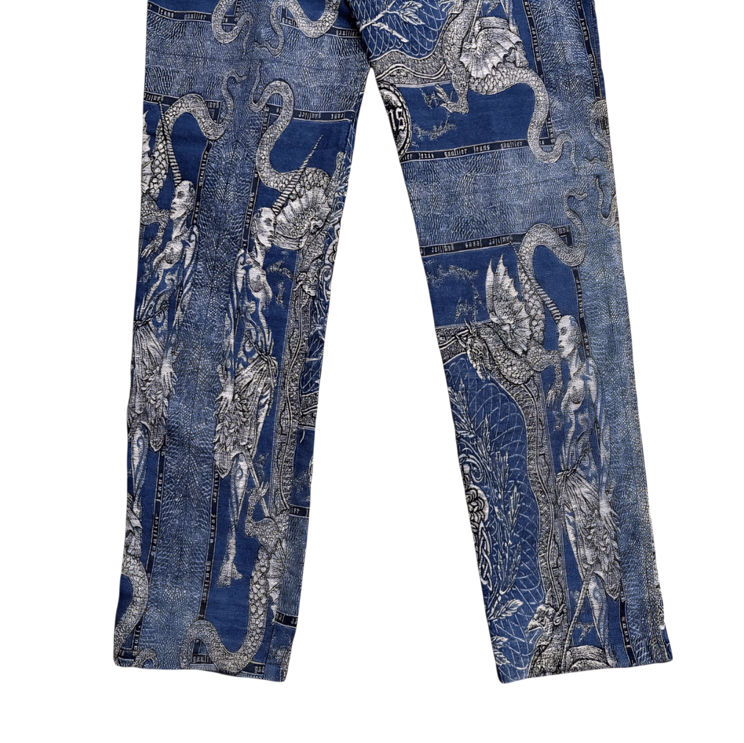 Jean Paul Gaultier Jean Paul Gaultier Dragon Tattoo Pants FW 95 Size US 28 / EU 44 - 10 Thumbnail