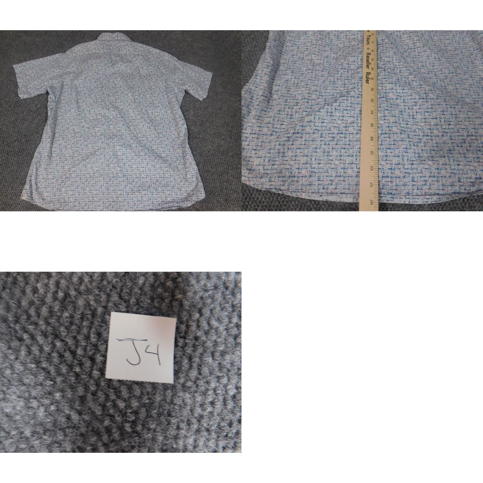 Cremieux Cremieux Mens Shirt Large Blue Button-Down Classic Premium Cardigan? No Size US L / EU 52-54 / 3 - 8 Thumbnail
