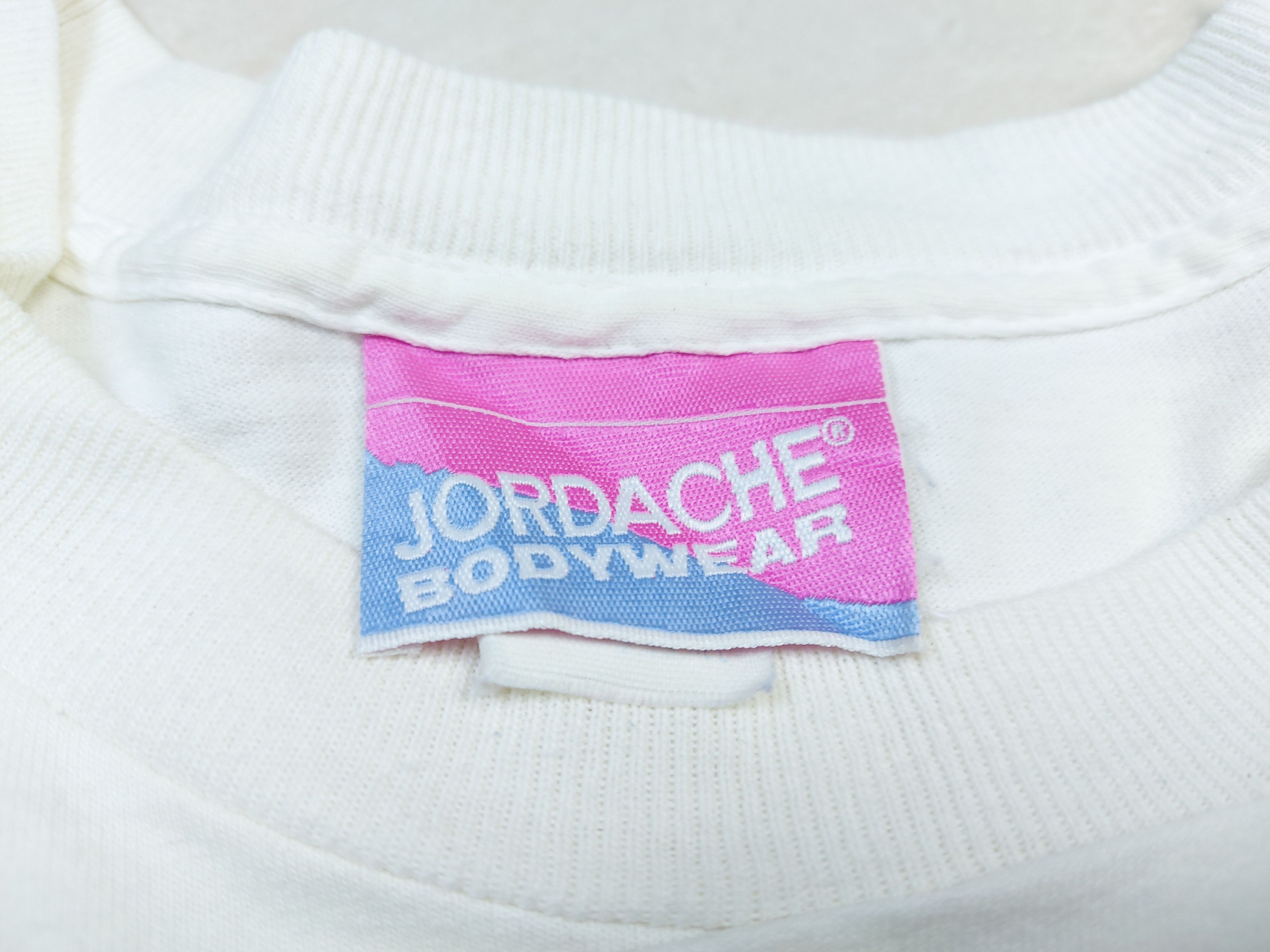 Vintage Vintage 80s Jordache Body Wear Flowers Single-Stitch TEE Size US XL / EU 56 / 4 - 6 Thumbnail