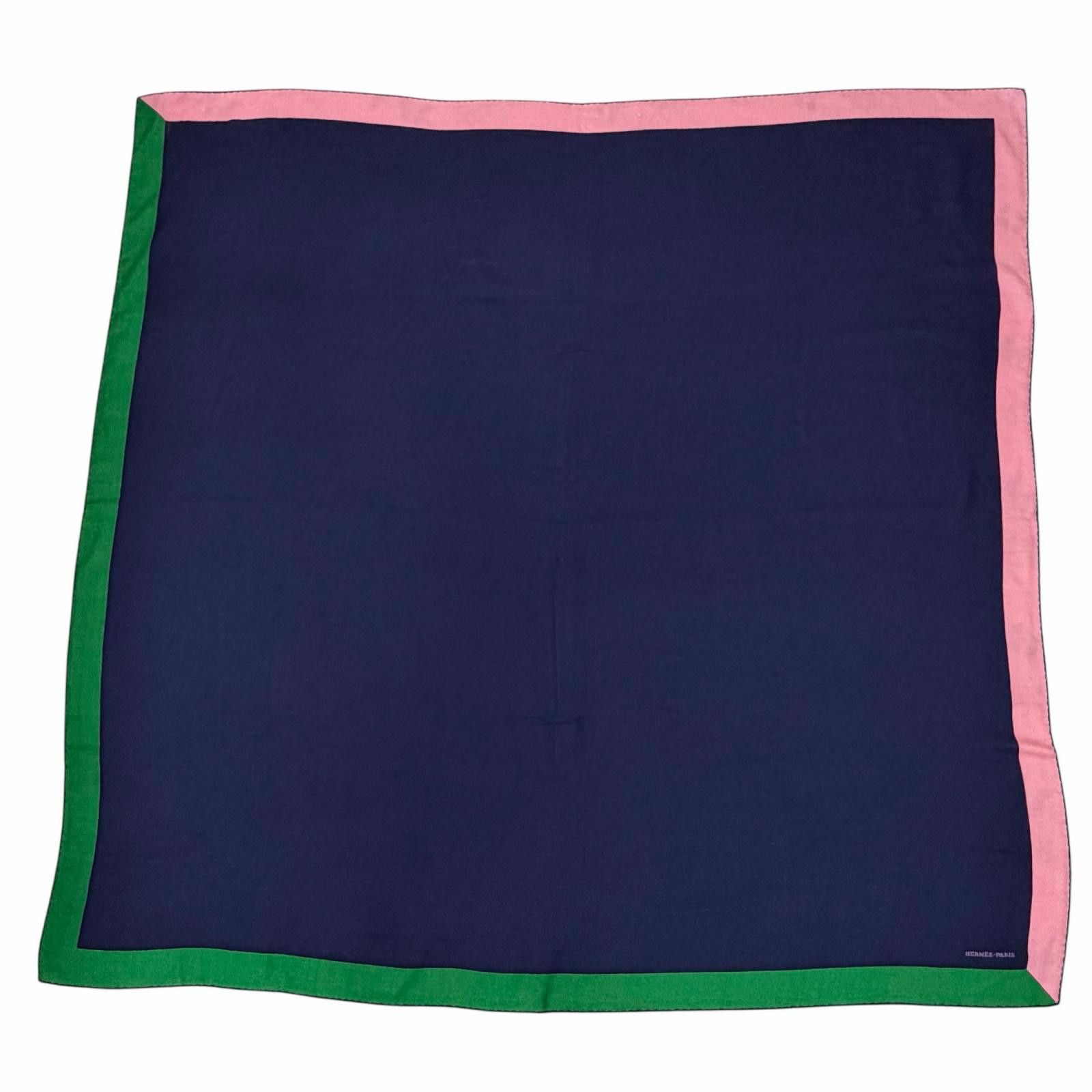 Hermes Hermes Hermes Geant Encadre Cashmere Silk Scarf Textile Scarf DUTY FREE for USA Size ONE SIZE - 1 Thumbnail