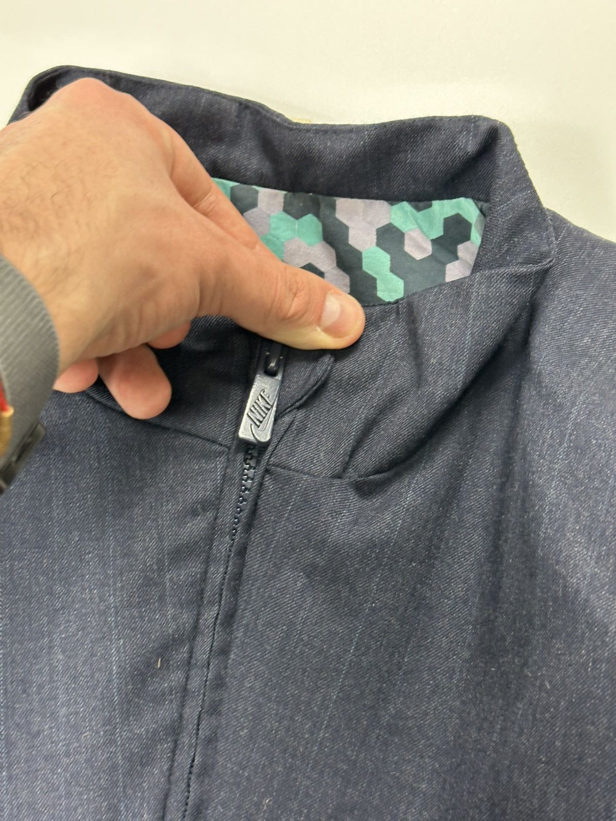 Nike Rare Nike Kimono Reverse Tag Jacket Blue Size M / US 6-8 / IT 42-44 - 8 Thumbnail
