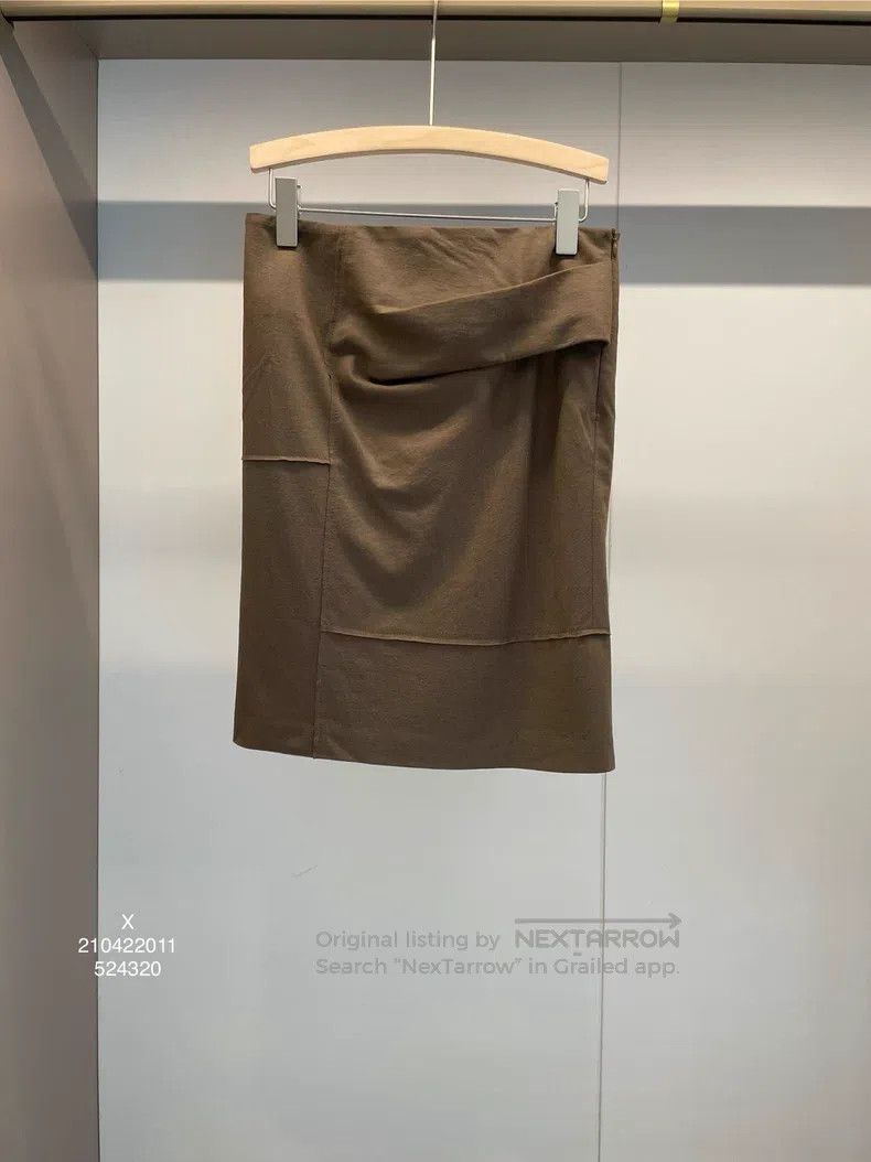 Brunello Cucinelli Brunello Cucinelli Caramel Wool Skirt Size 25" / US 0 / IT 36 - 1 Thumbnail